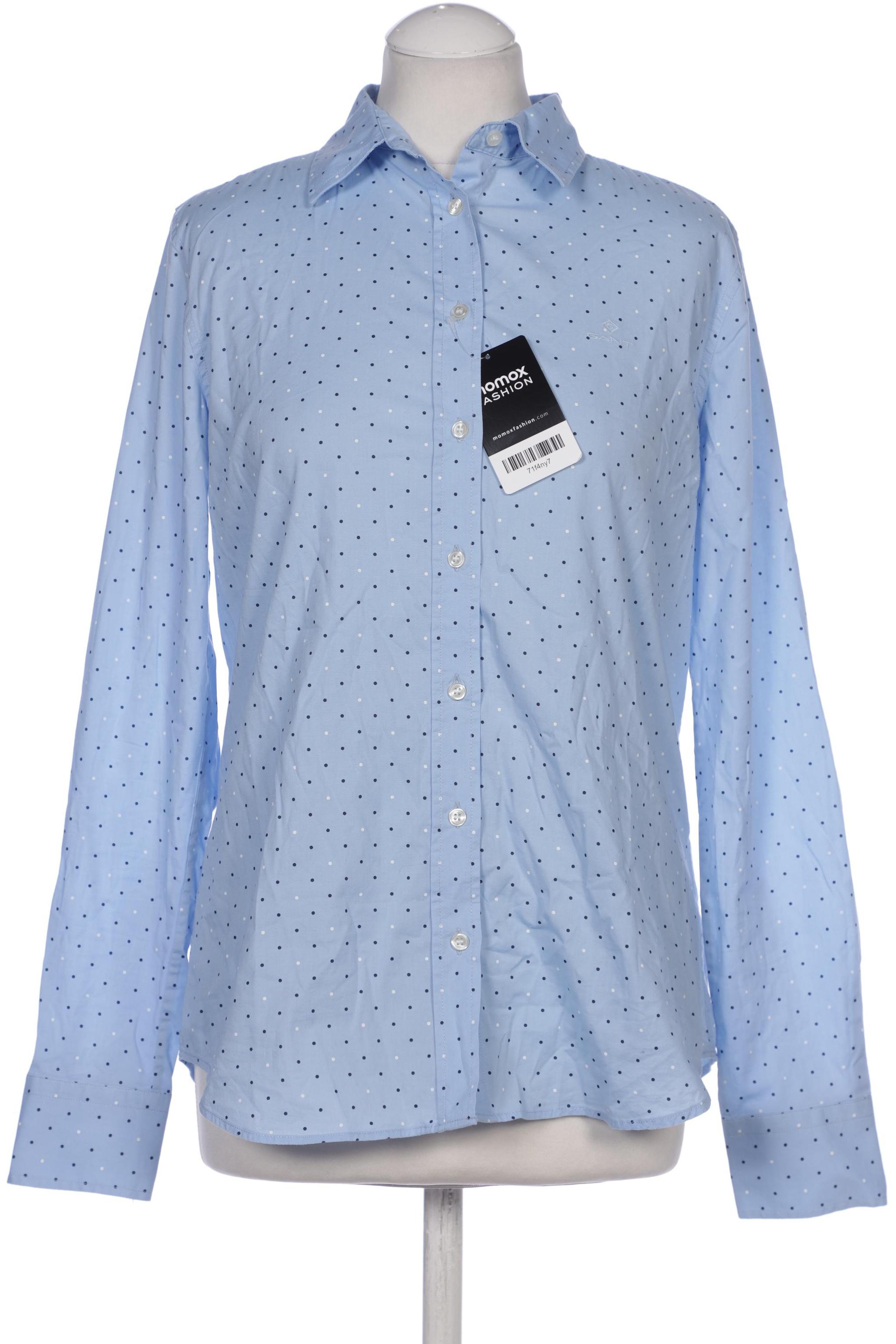 

Gant Damen Bluse, blau, Gr. 38