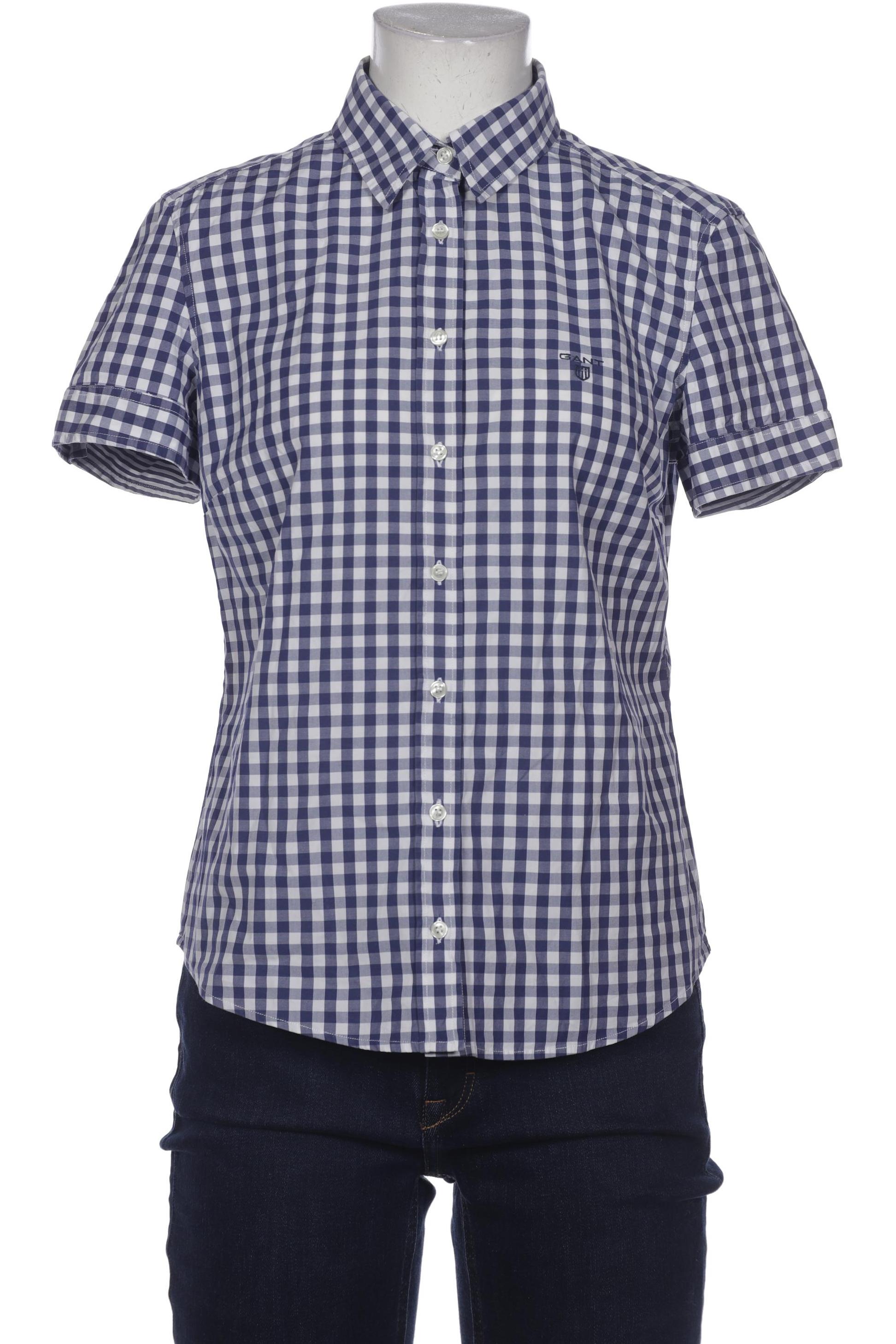 

Gant Damen Bluse, blau, Gr. 38
