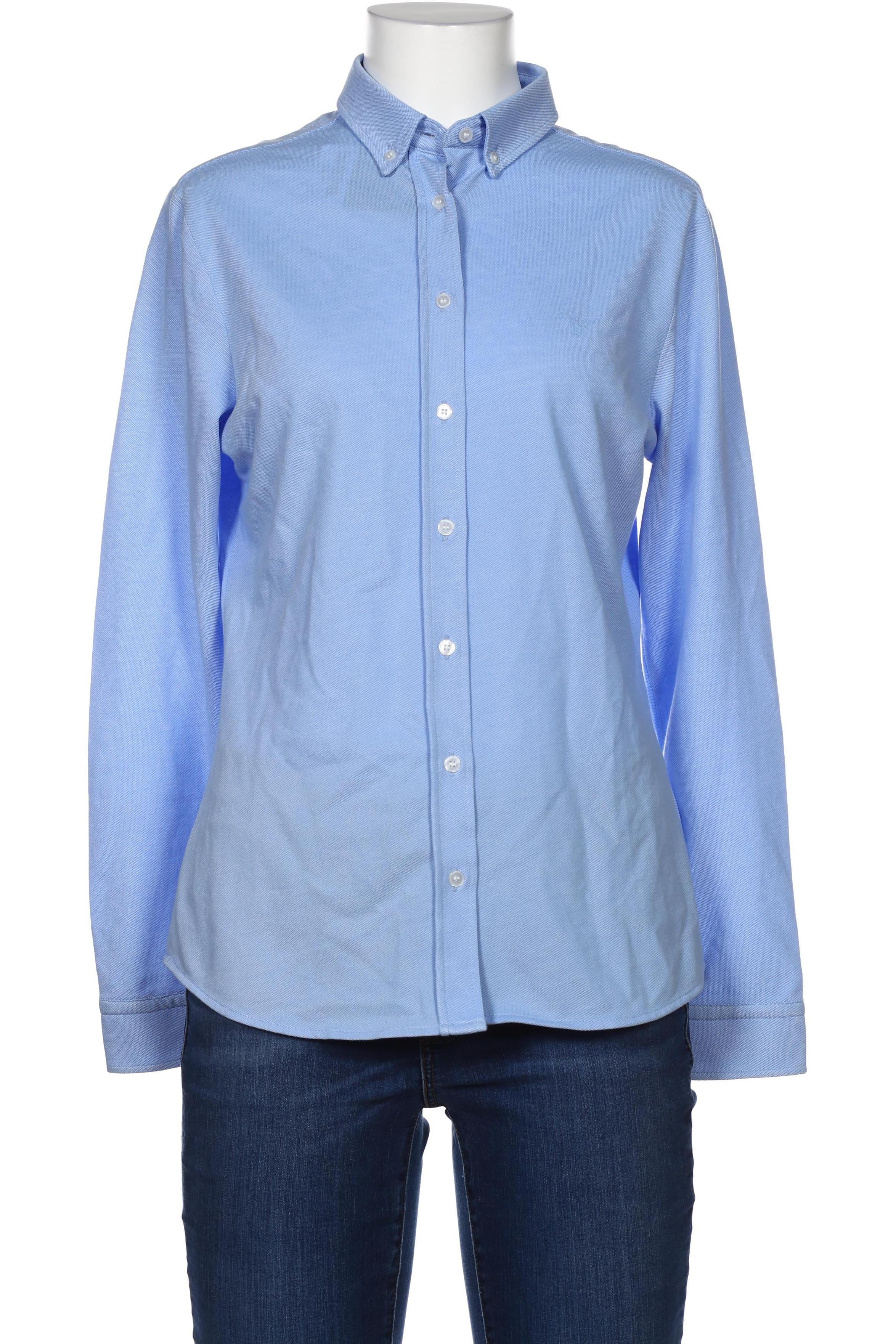 

Gant Damen Bluse, blau, Gr. 36