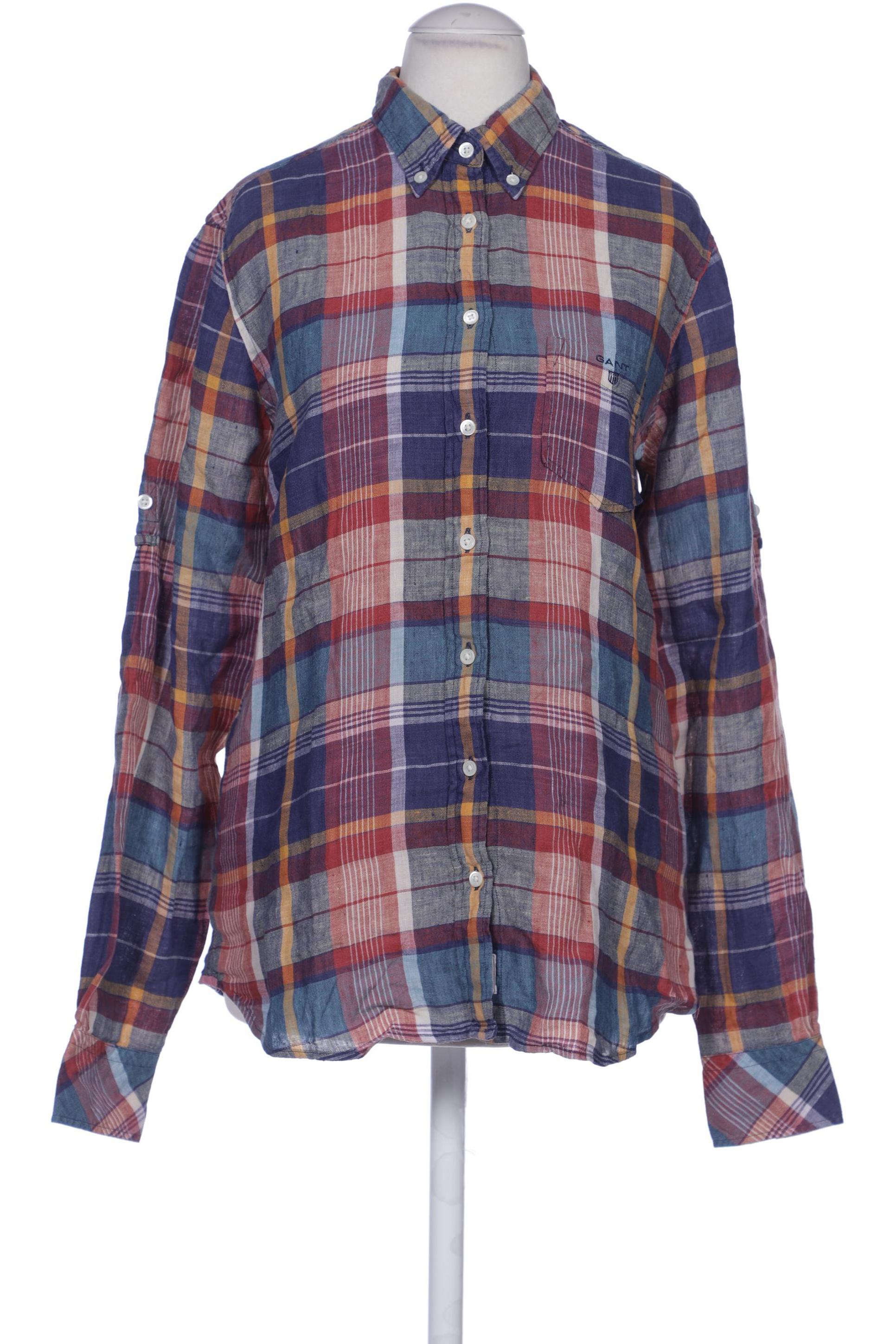 

Gant Damen Bluse, blau, Gr. 38