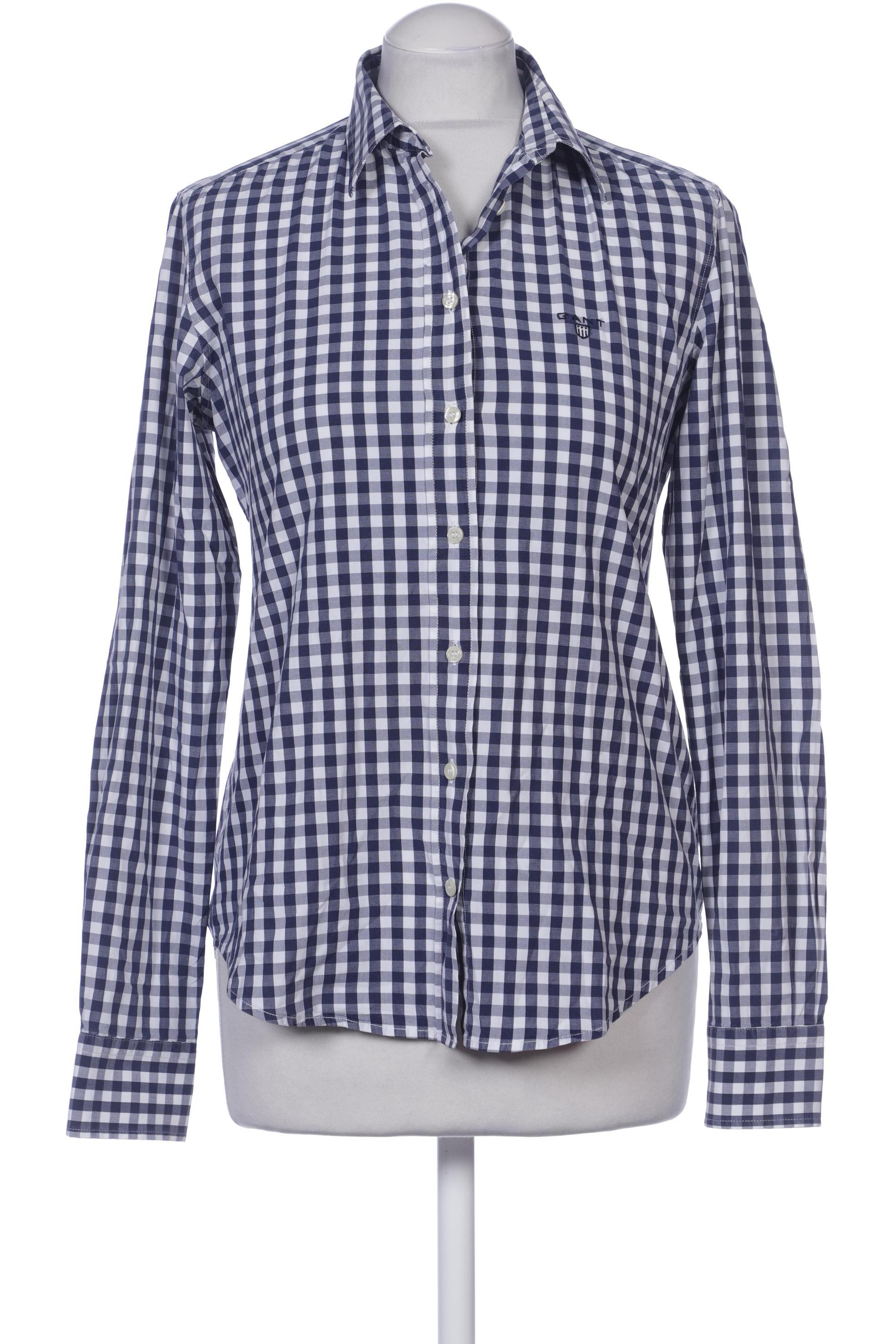 

Gant Damen Bluse, blau, Gr. 38