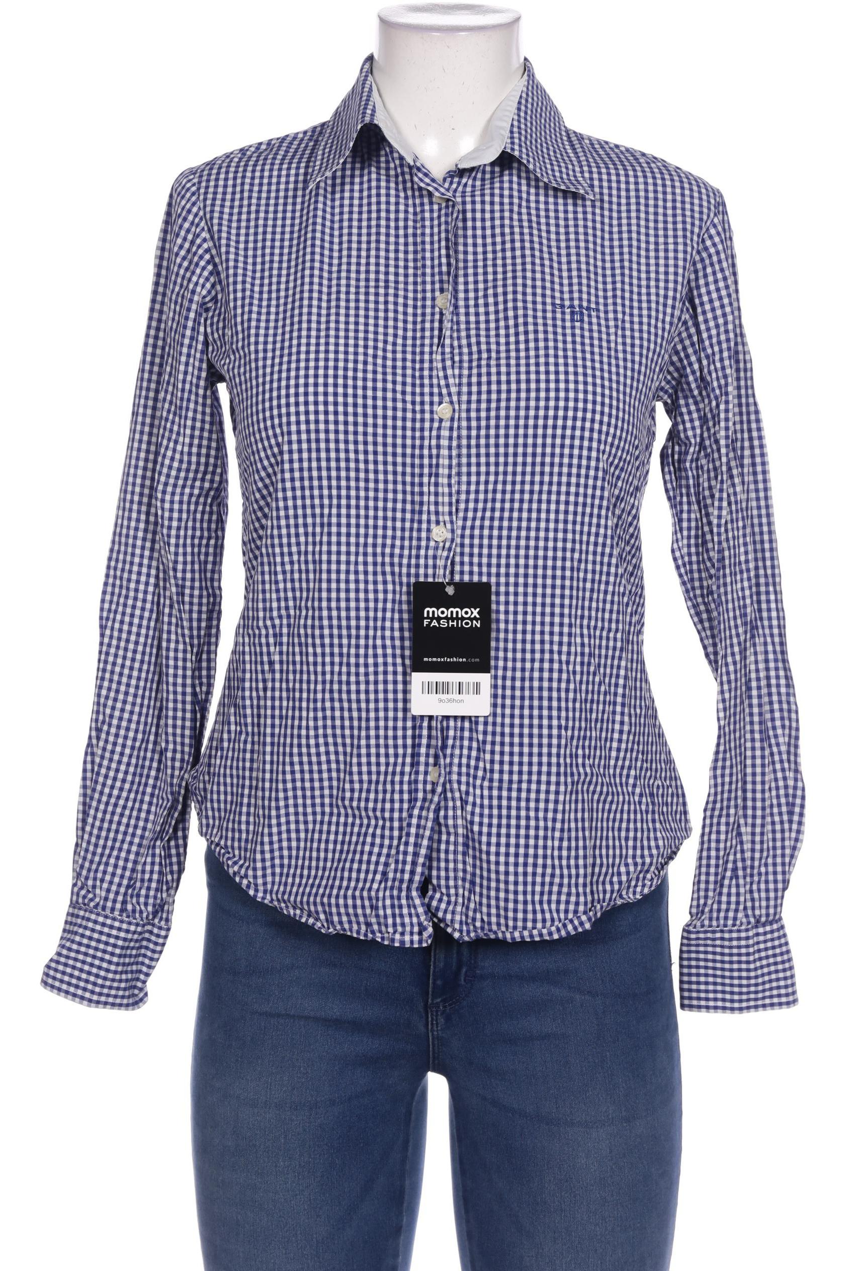 

Gant Damen Bluse, blau, Gr. 38