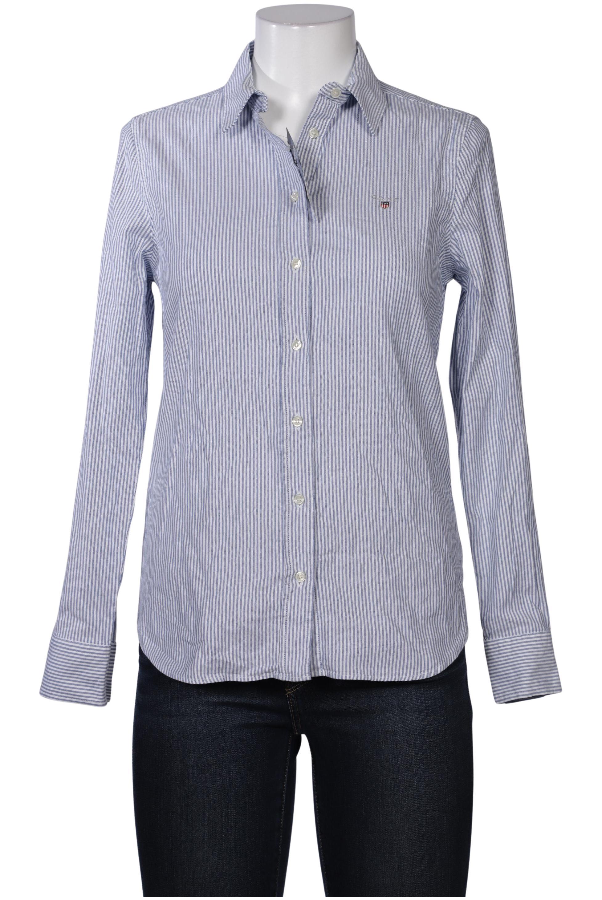 

Gant Damen Bluse, blau, Gr. 38