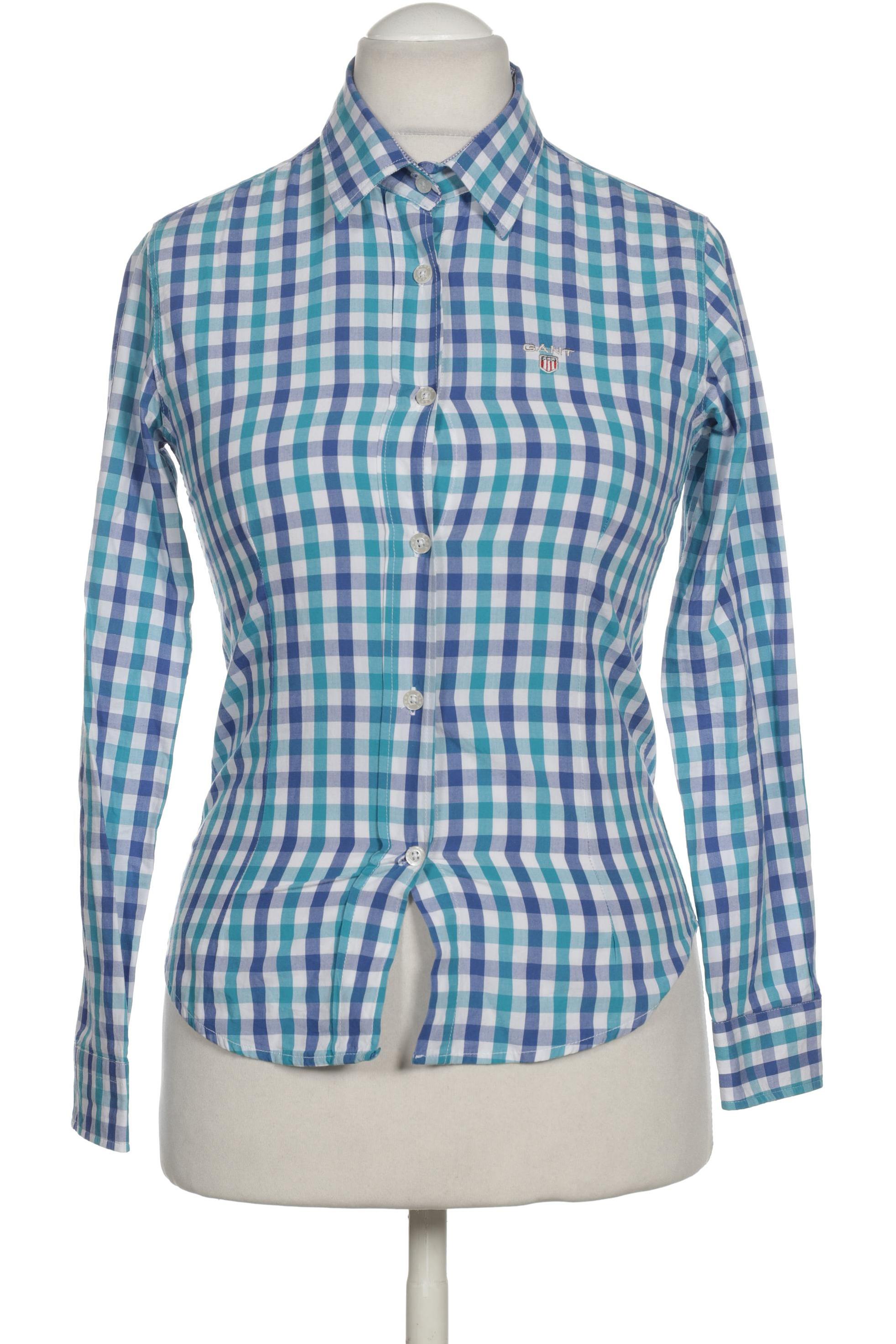 

Gant Damen Bluse, blau, Gr. 38