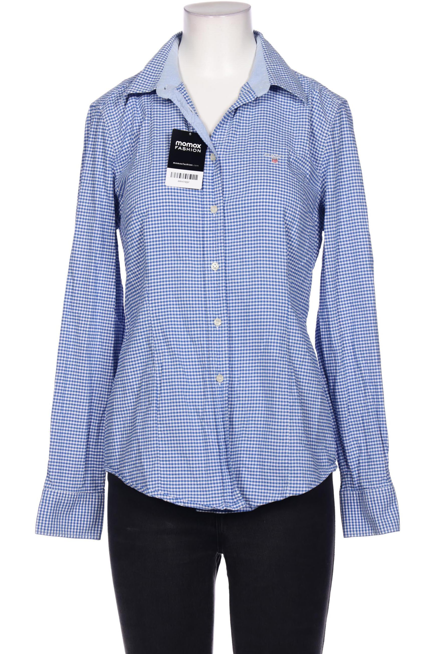 

Gant Damen Bluse, blau, Gr. 36