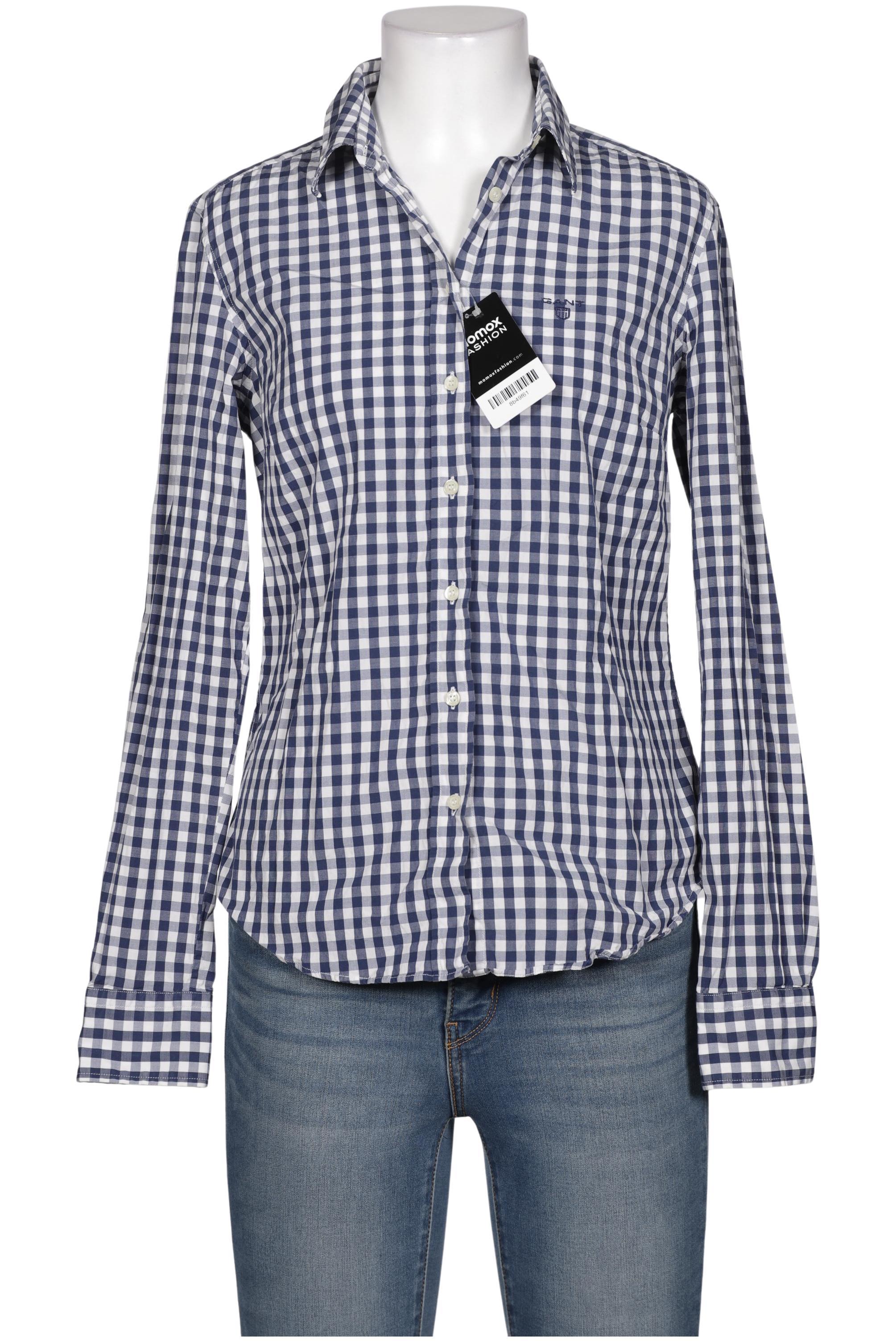 

Gant Damen Bluse, marineblau, Gr. 38