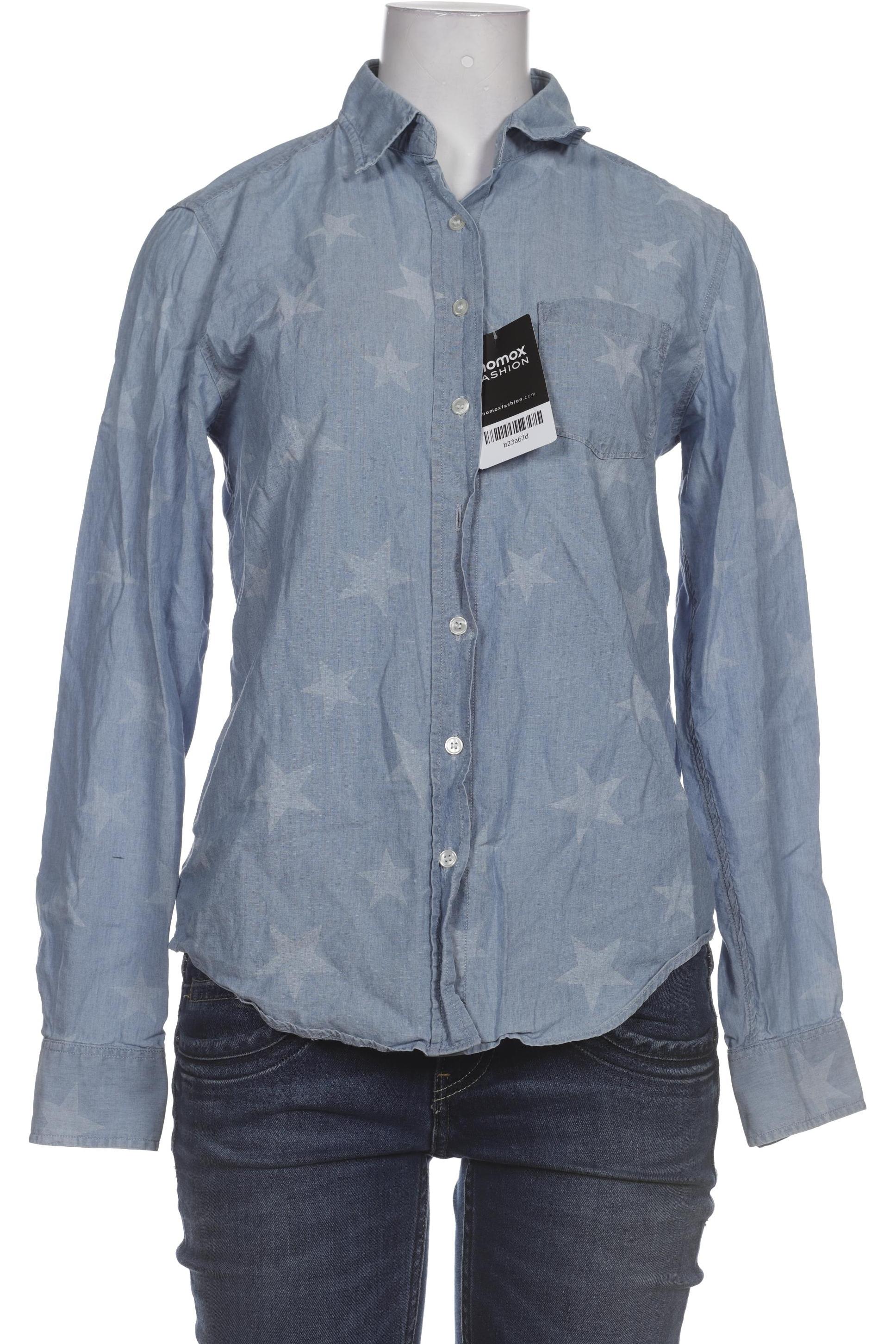 

Gant Damen Bluse, blau, Gr. 34