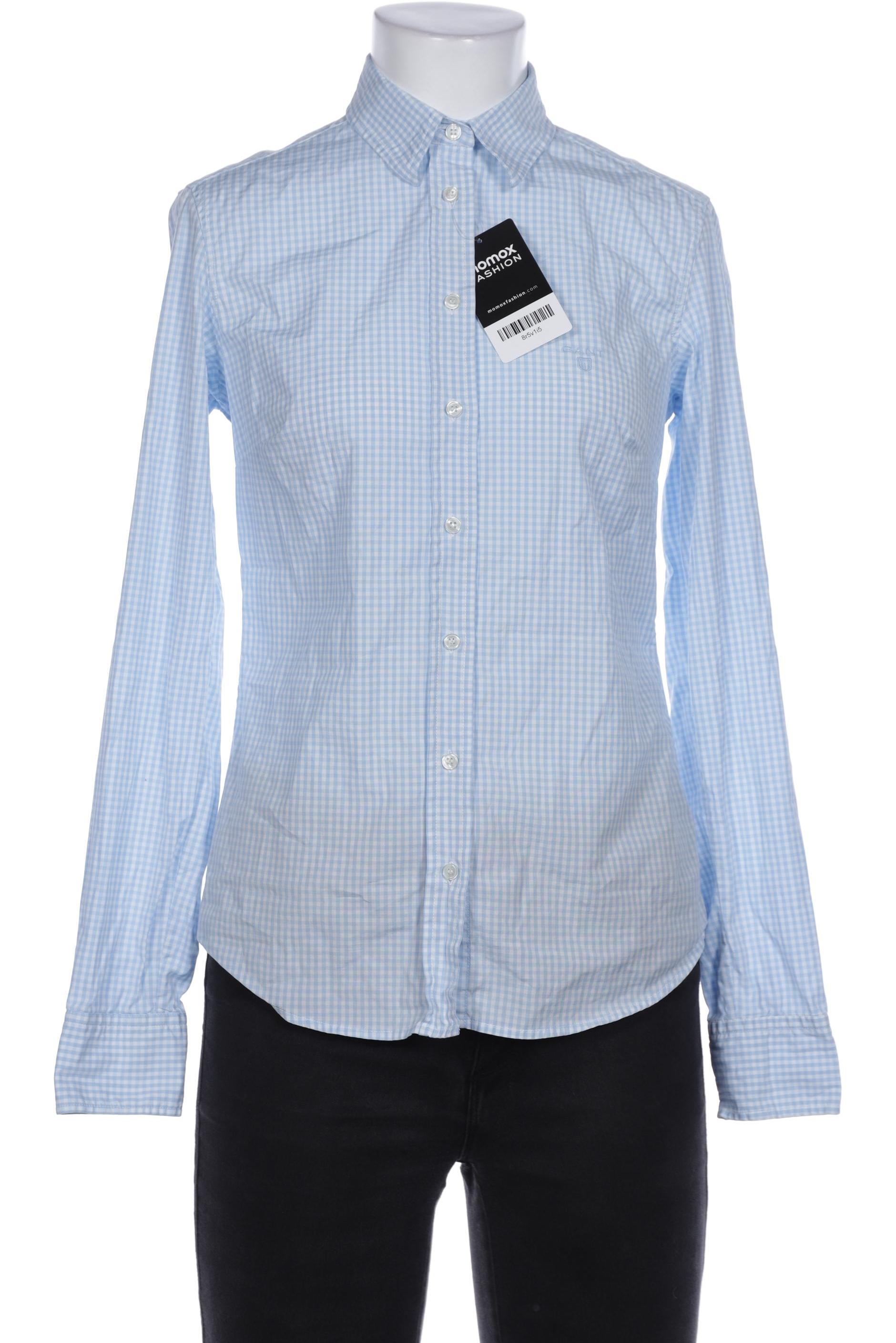 

Gant Damen Bluse, blau, Gr. 34