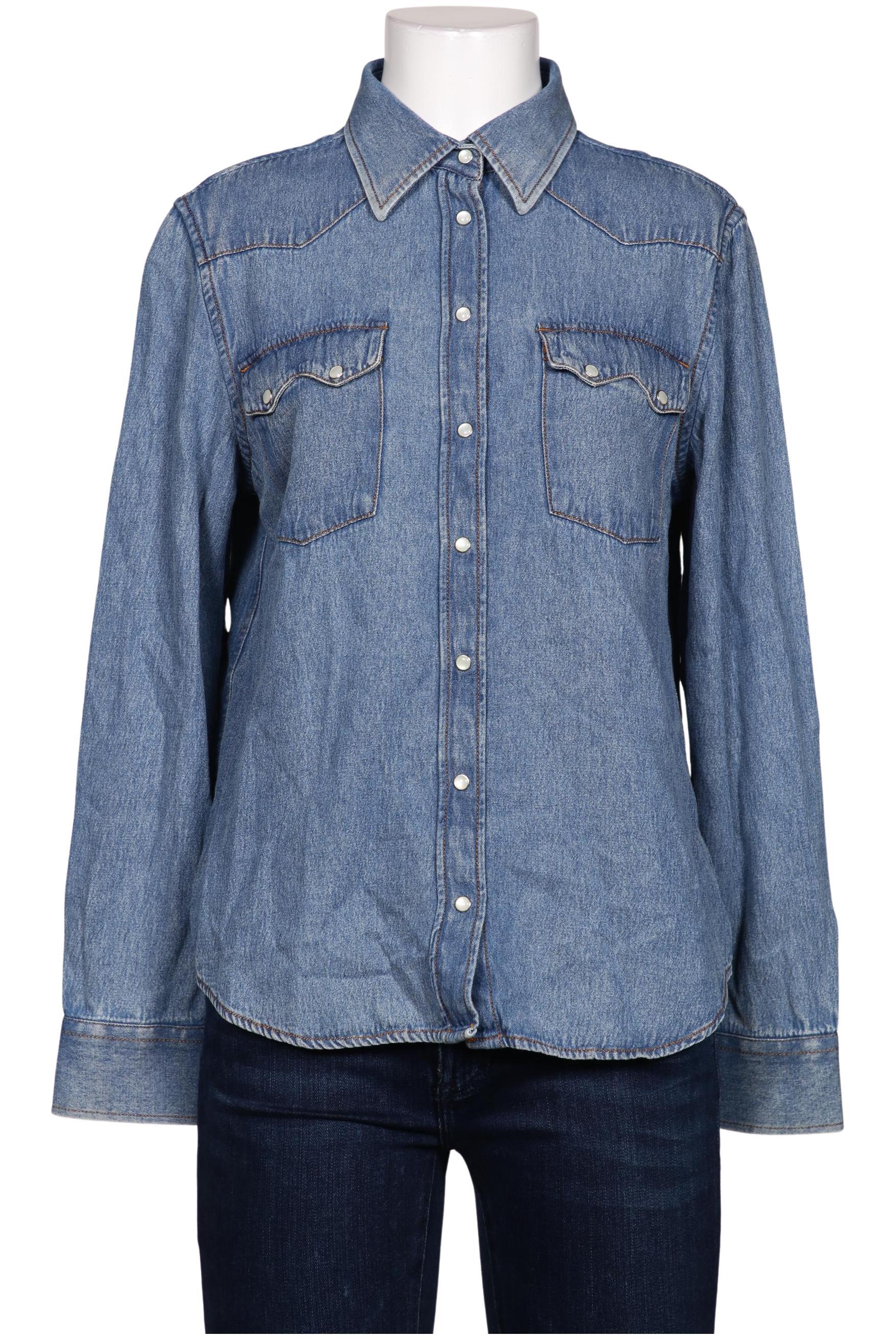 

Gant Damen Bluse, blau, Gr. 38