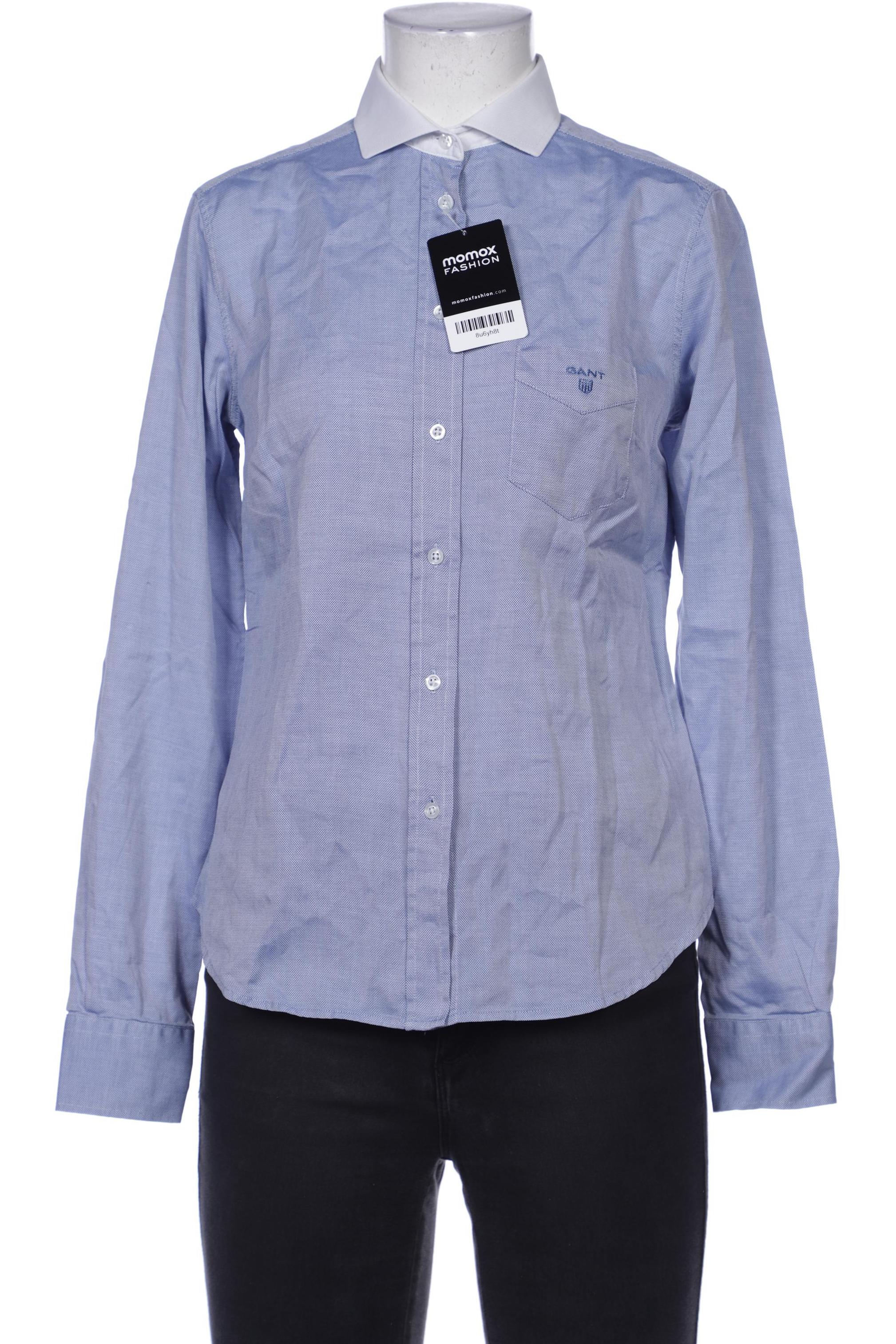 

Gant Damen Bluse, blau, Gr. 36