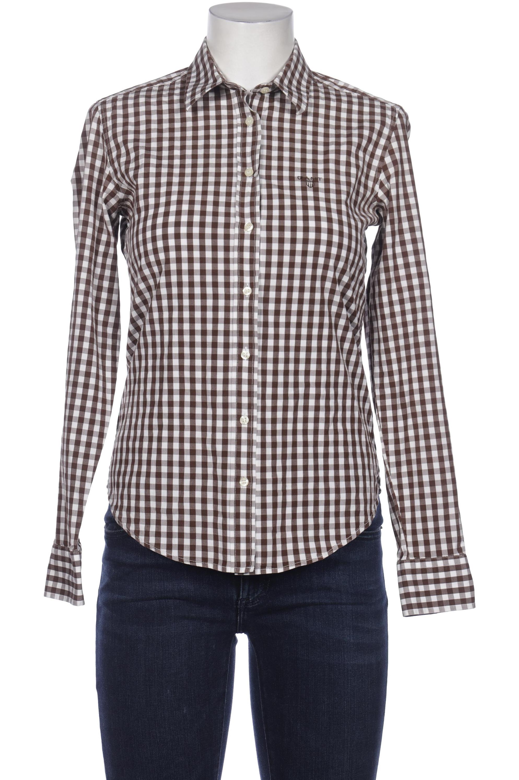 

Gant Damen Bluse, braun, Gr. 38