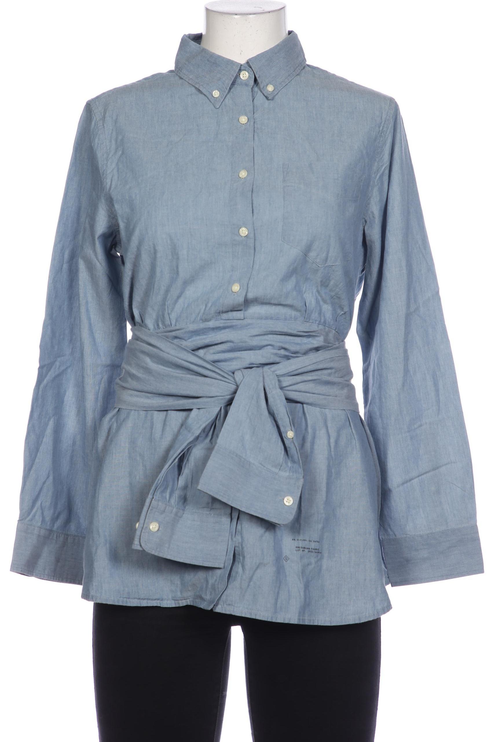 

Gant Damen Bluse, blau, Gr. 38