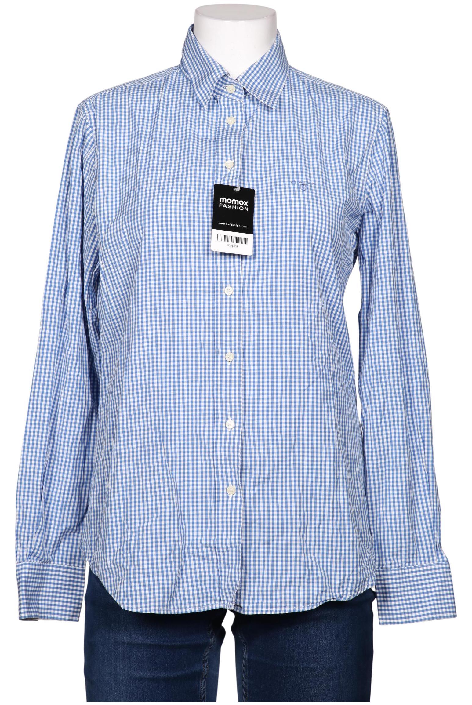 

Gant Damen Bluse, blau, Gr. 42