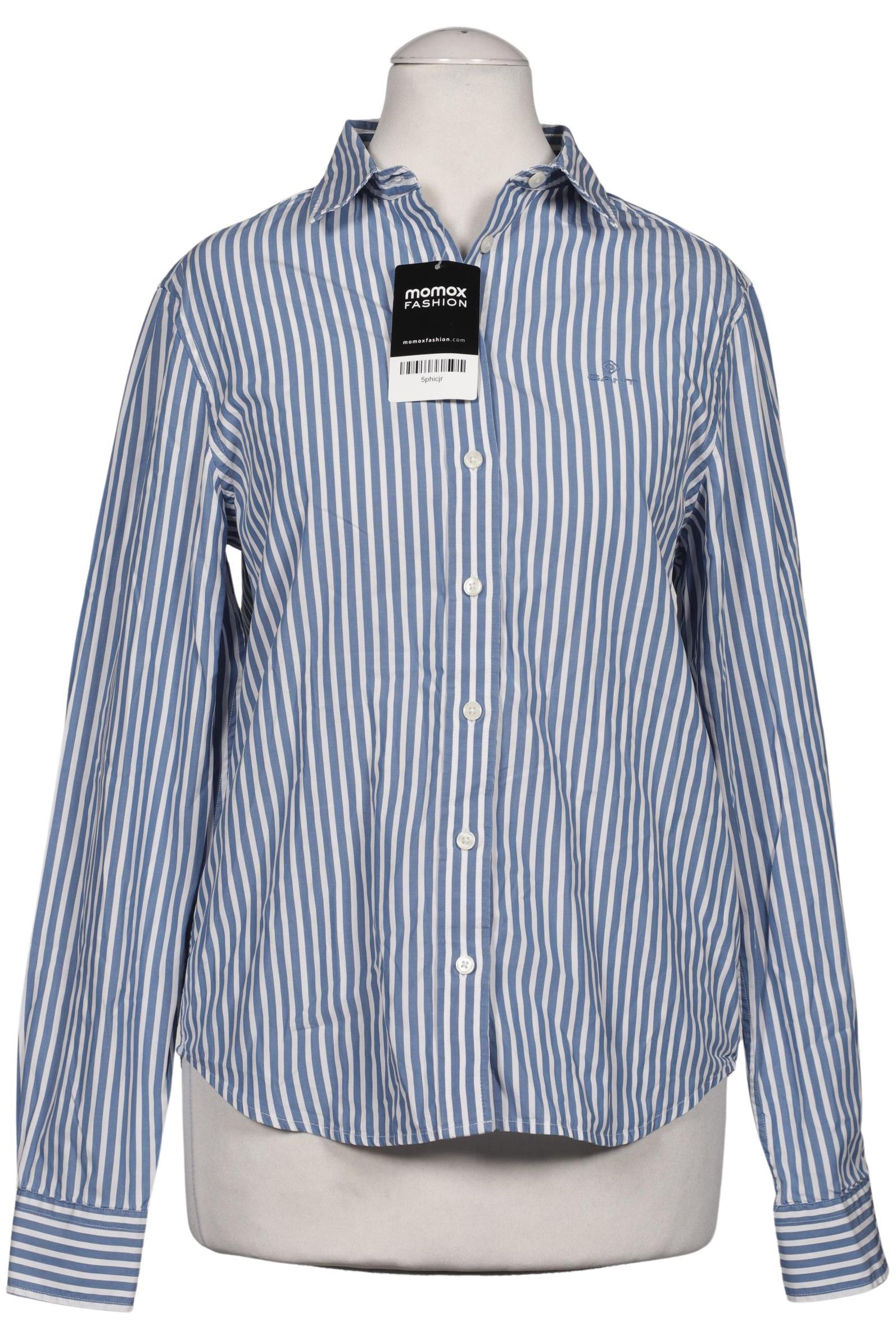 

Gant Damen Bluse, blau, Gr. 34