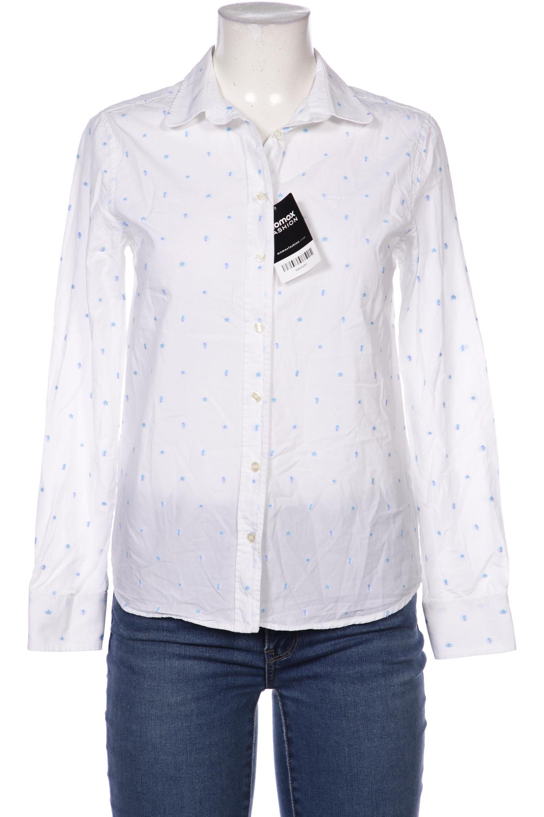 

Gant Damen Bluse, weiß, Gr. 36