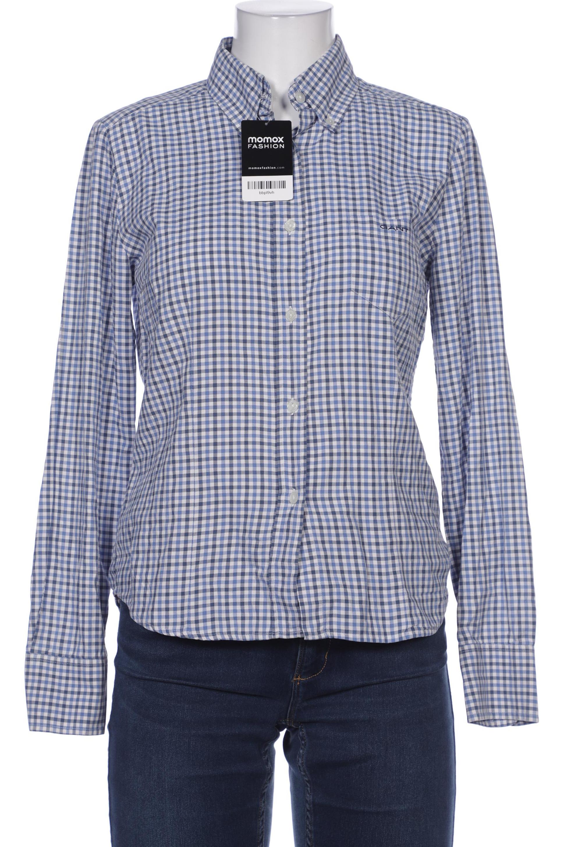 

Gant Damen Bluse, blau, Gr. 38