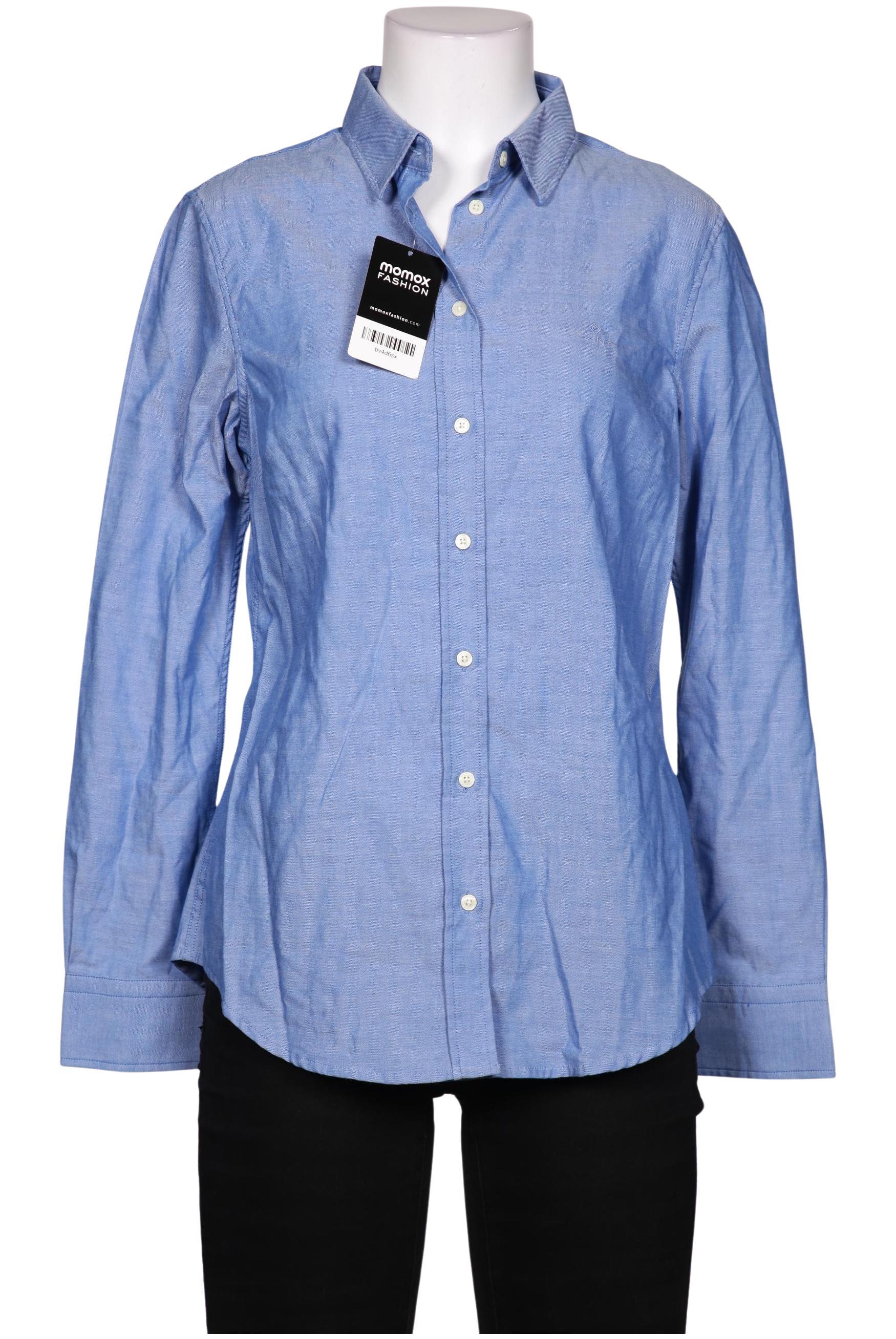 

Gant Damen Bluse, blau, Gr. 36