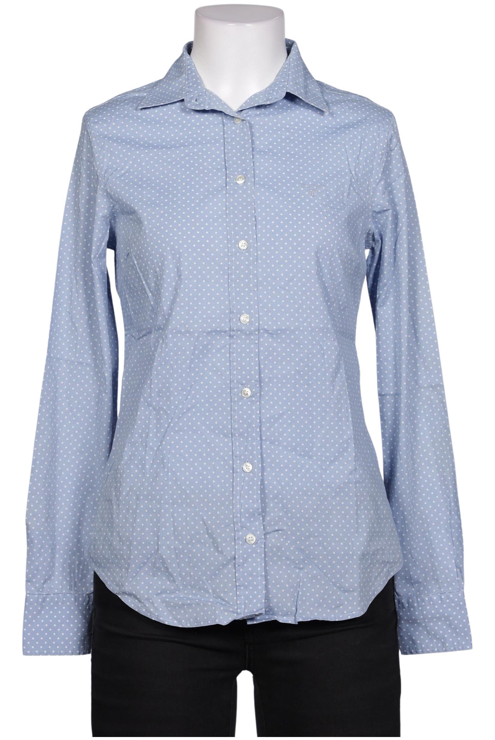 

Gant Damen Bluse, blau, Gr. 34