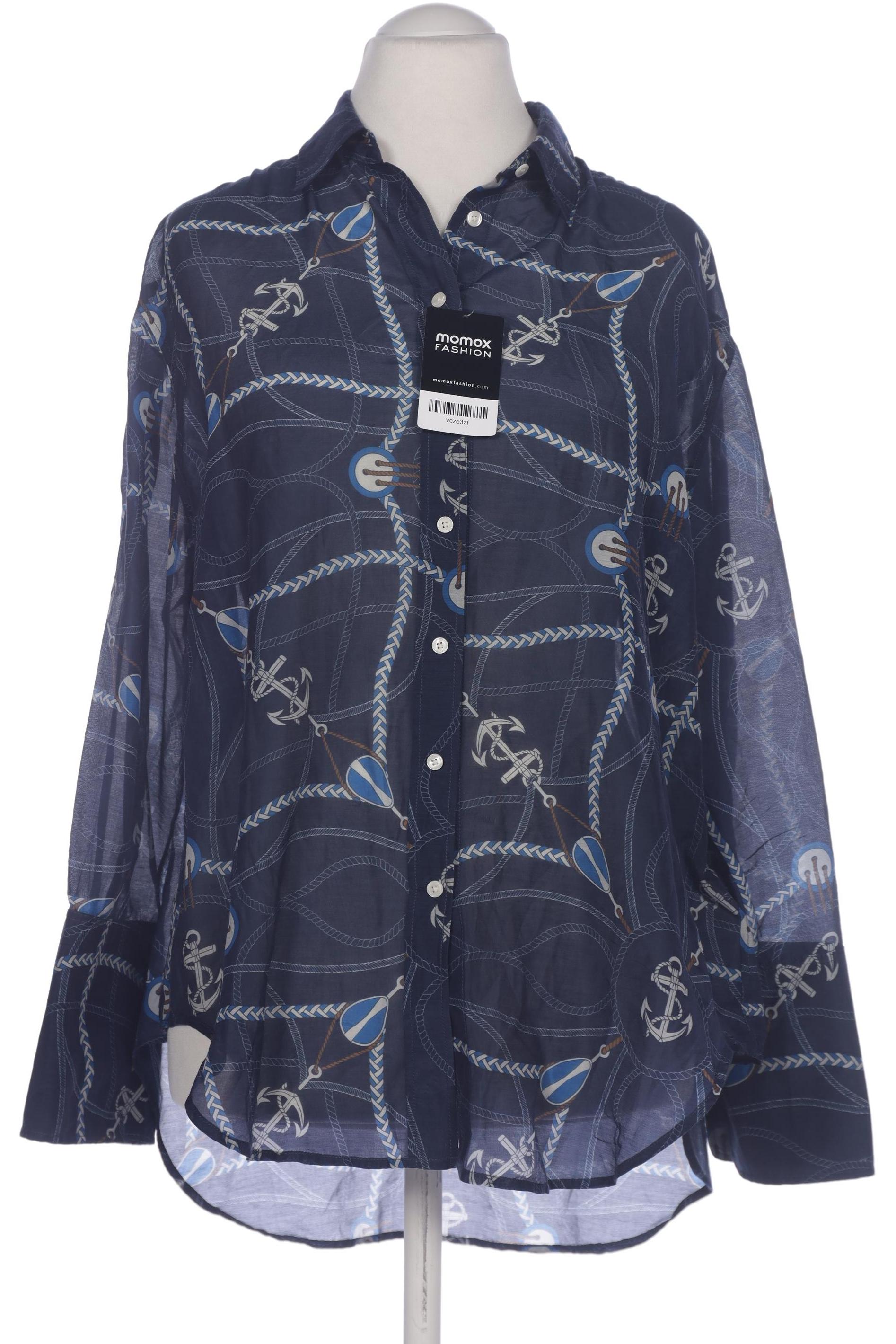 

Gant Damen Bluse, marineblau, Gr. 38