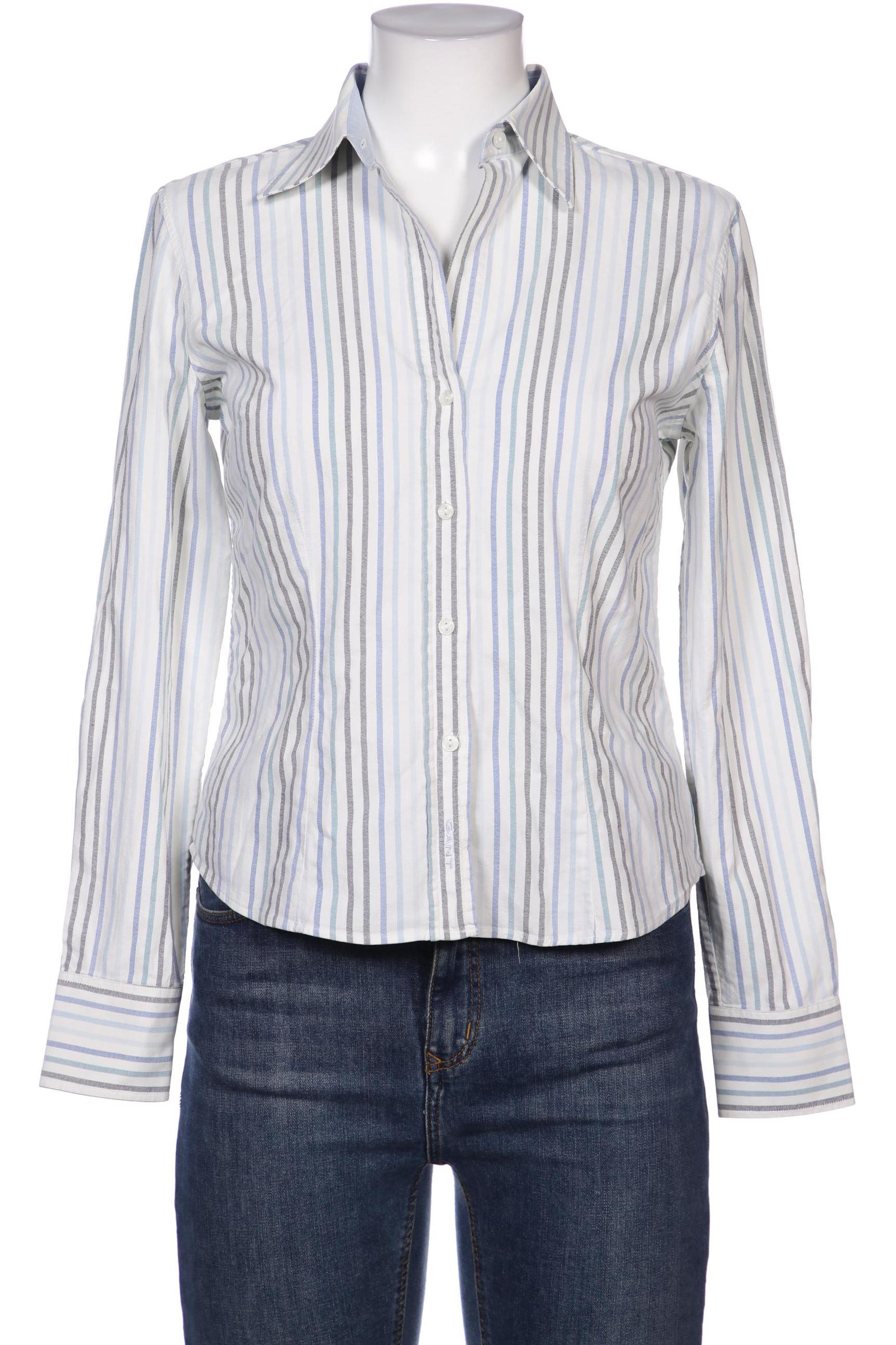 

Gant Damen Bluse, blau, Gr. 36