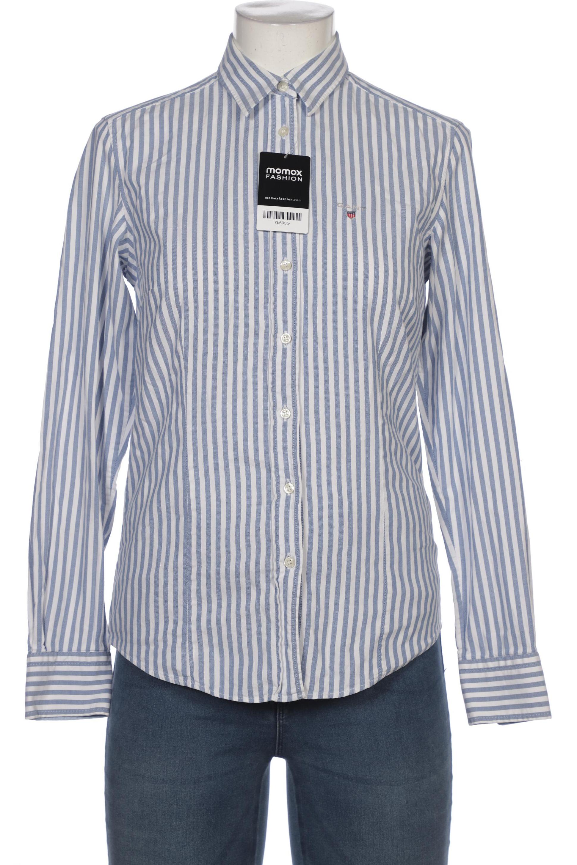 

Gant Damen Bluse, blau, Gr. 38