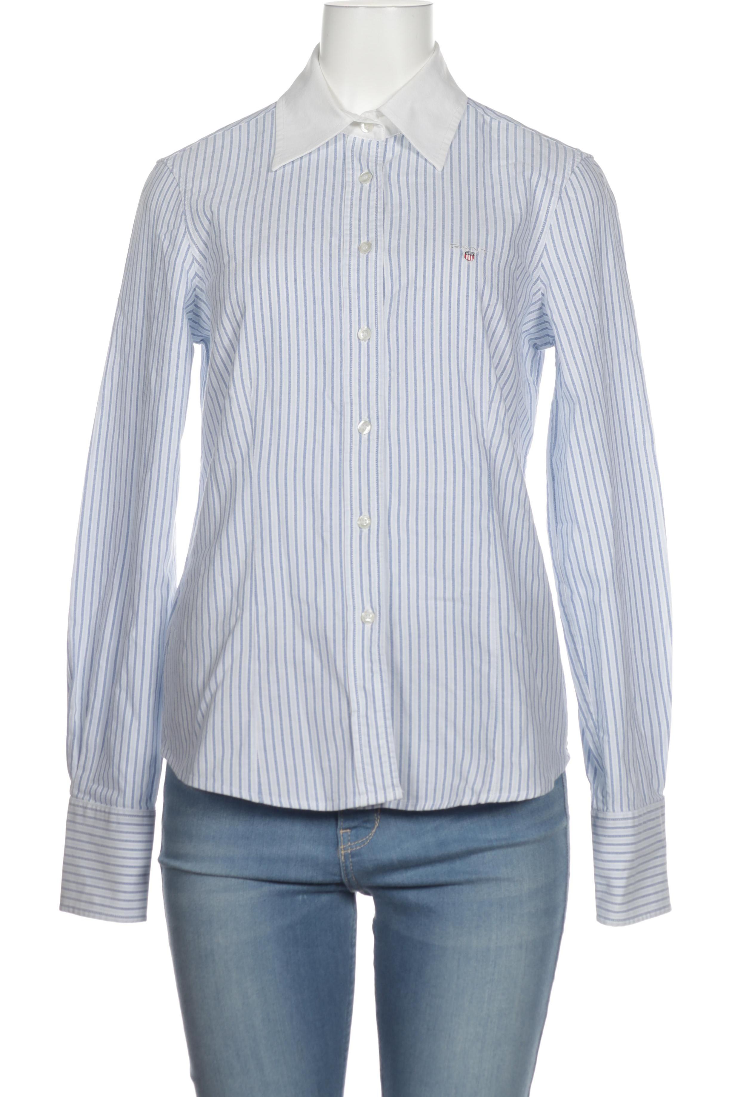 

Gant Damen Bluse, blau, Gr. 34