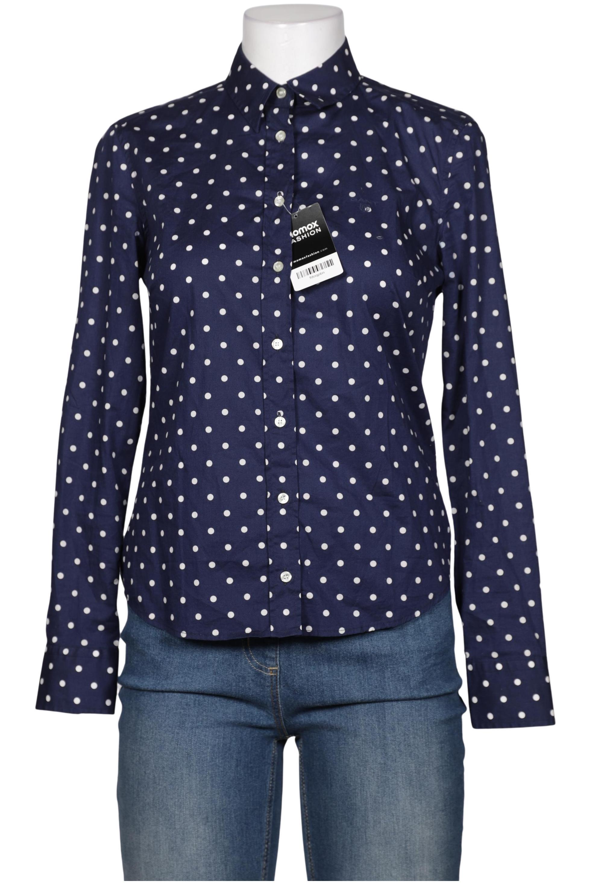 

Gant Damen Bluse, marineblau, Gr. 36