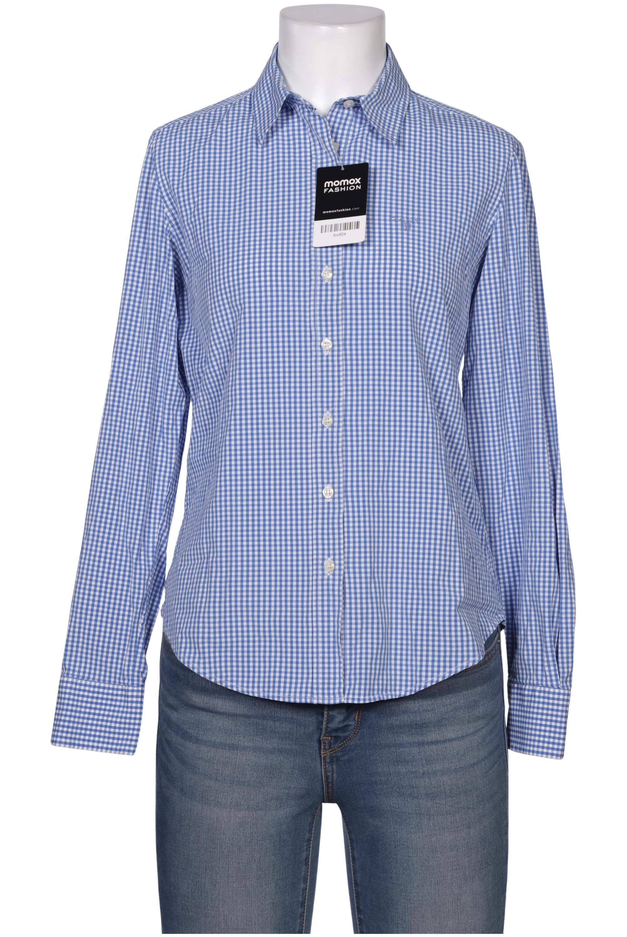 

Gant Damen Bluse, blau, Gr. 38