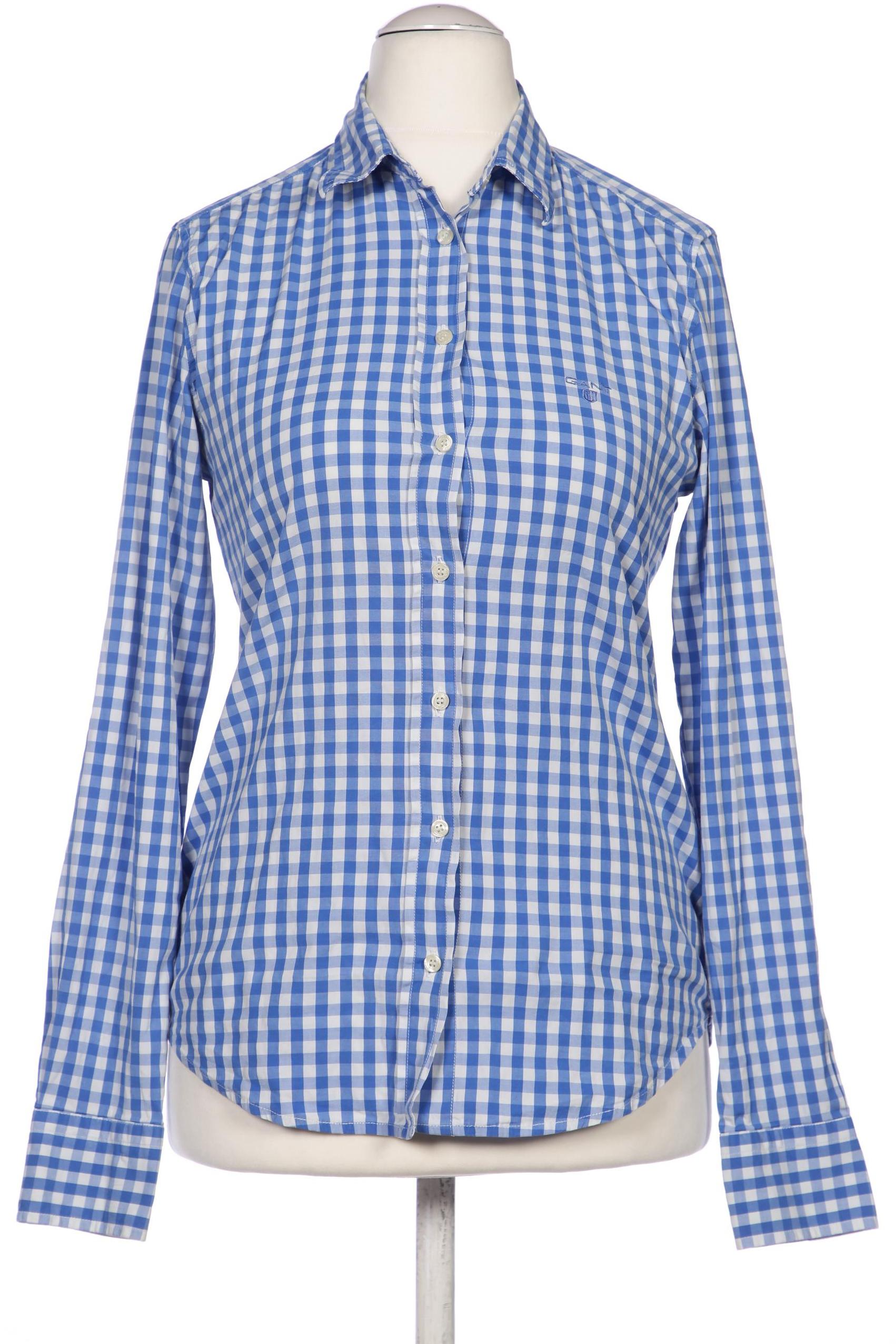 

Gant Damen Bluse, blau, Gr. 38