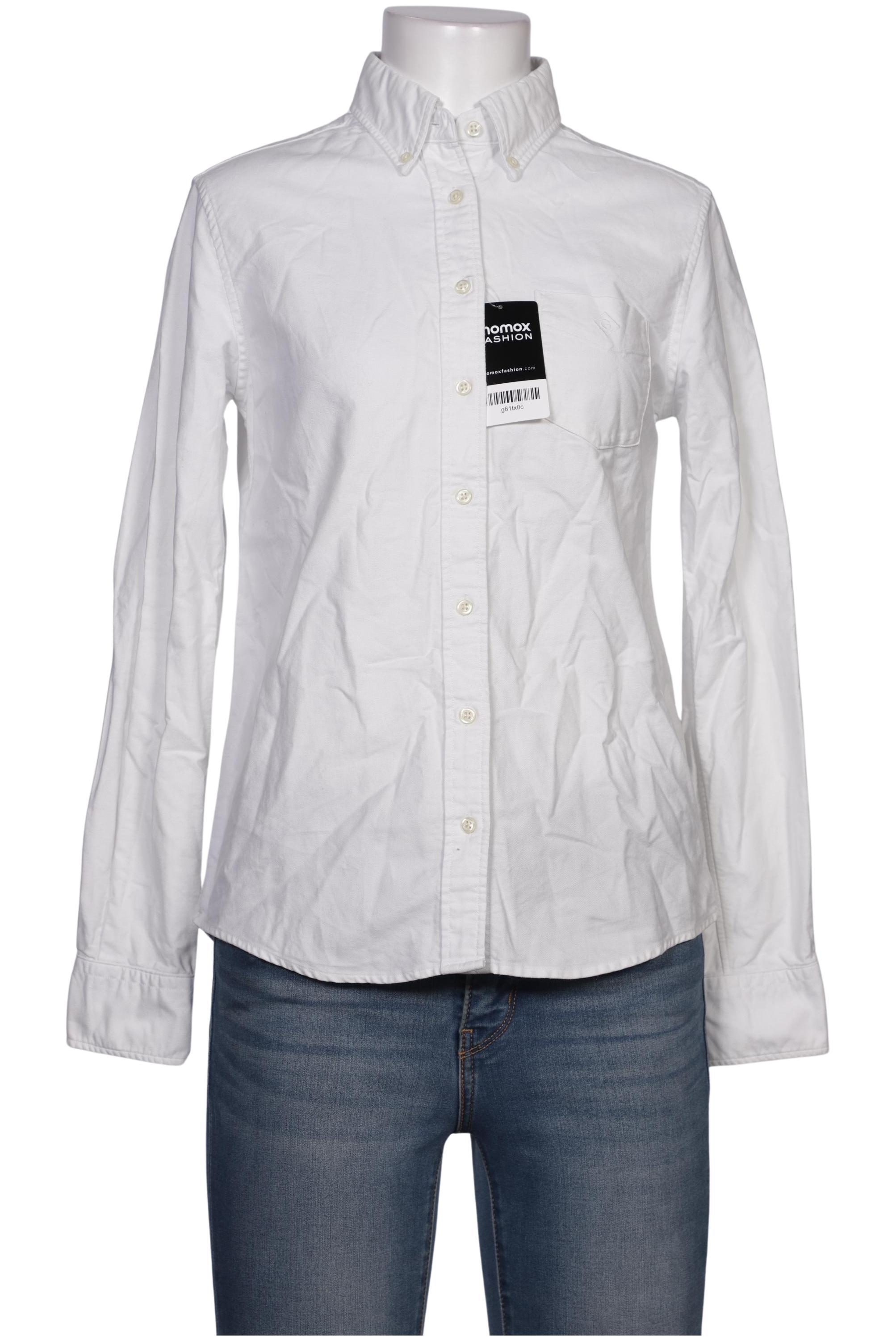 

Gant Damen Bluse, weiß, Gr. 34