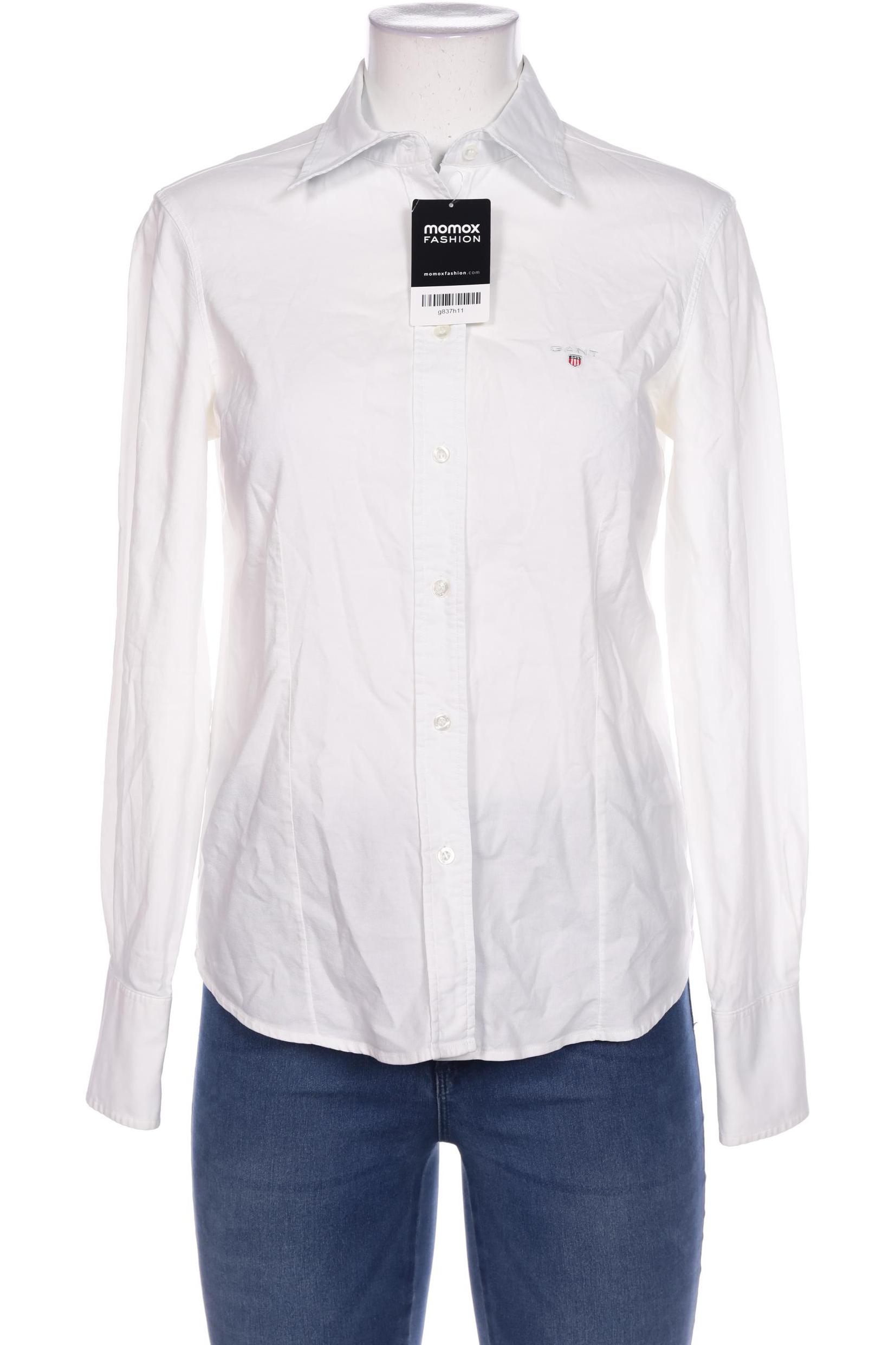 

Gant Damen Bluse, weiß, Gr. 38