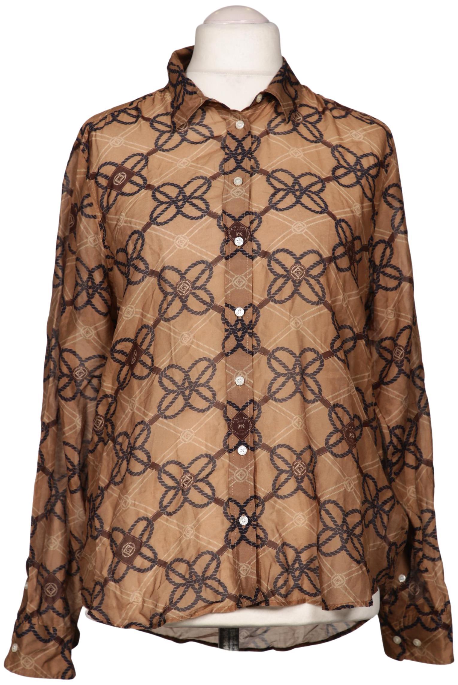 

Gant Damen Bluse, braun, Gr. 46