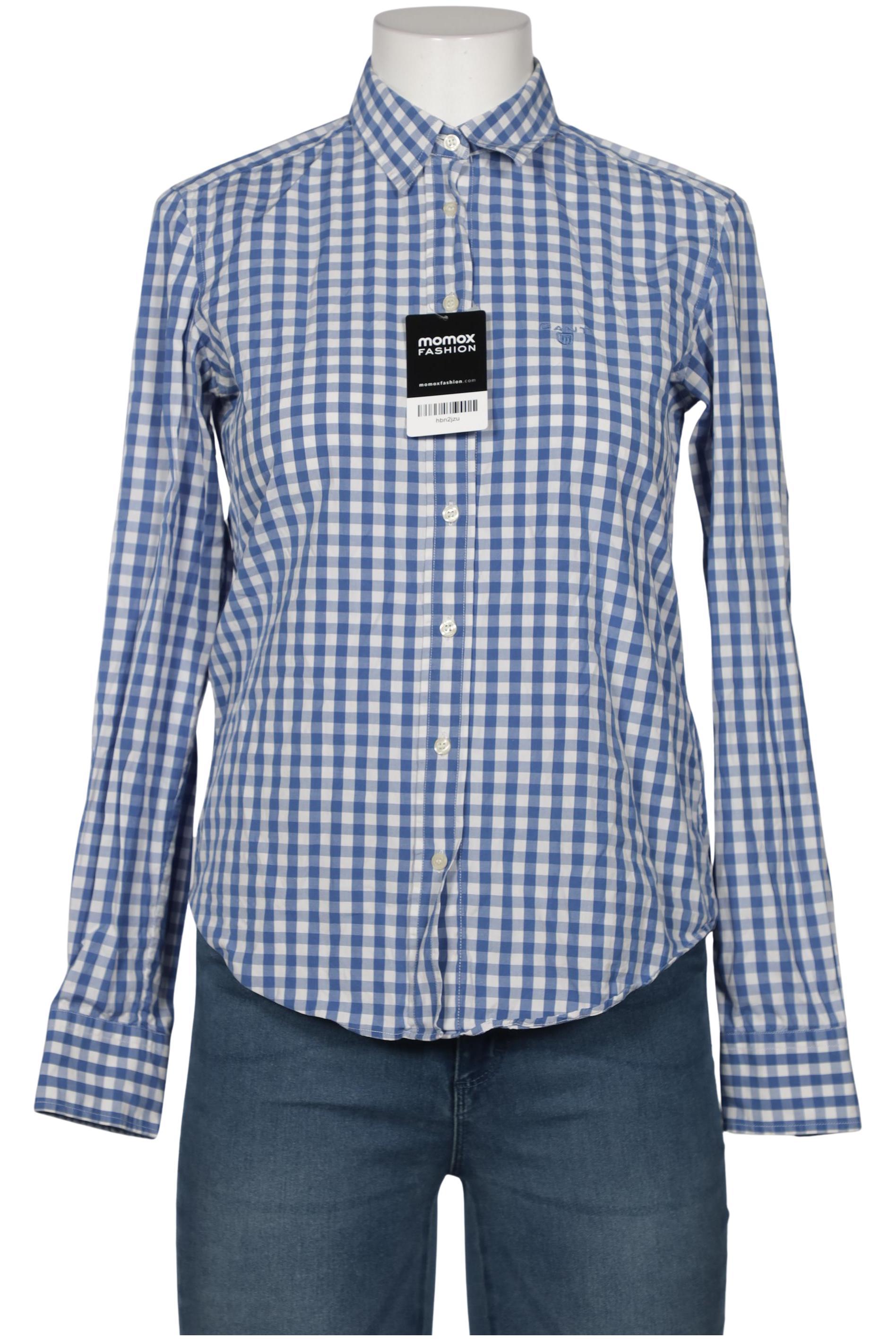 

Gant Damen Bluse, blau, Gr. 38