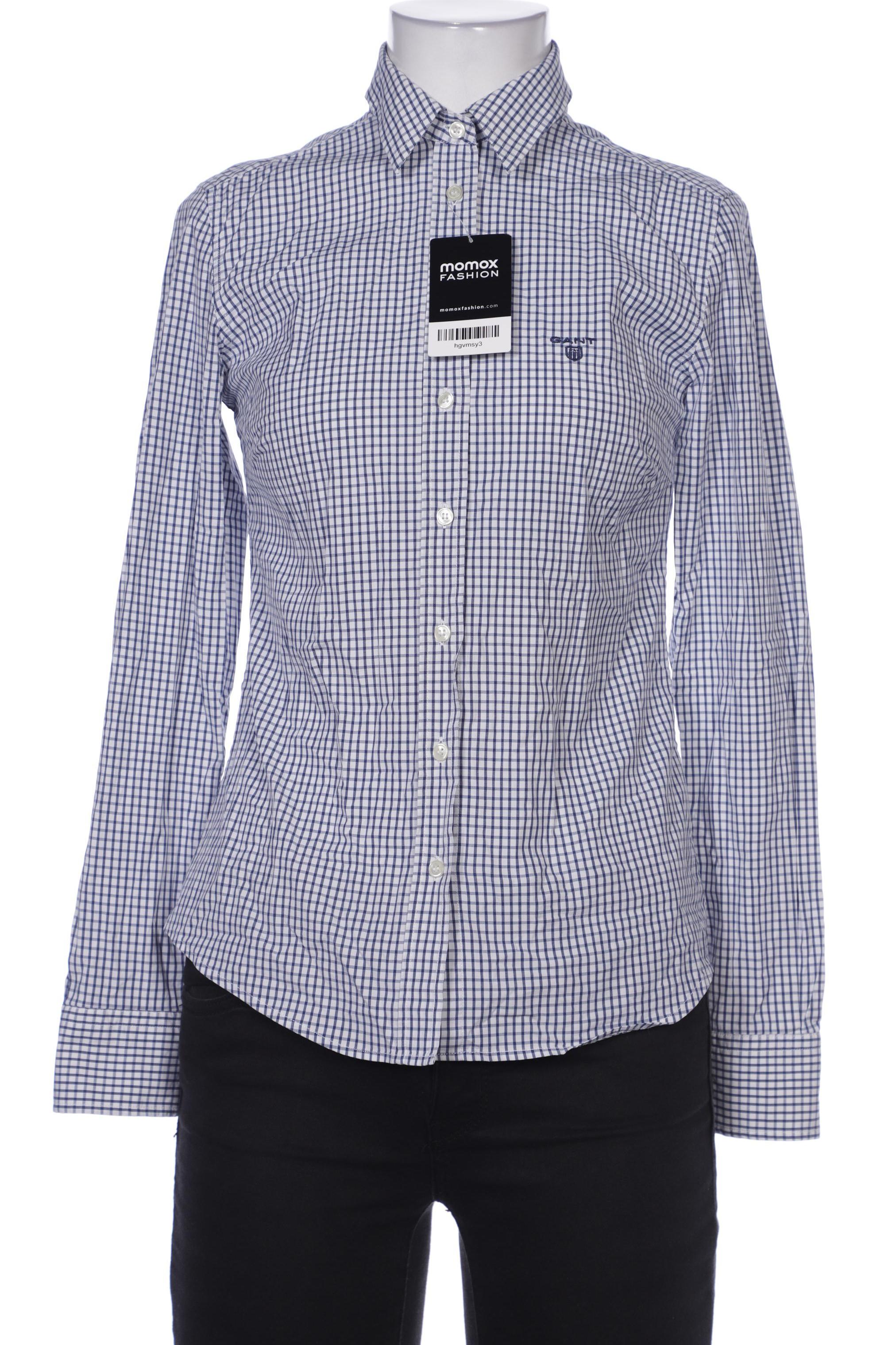 

Gant Damen Bluse, blau, Gr. 34