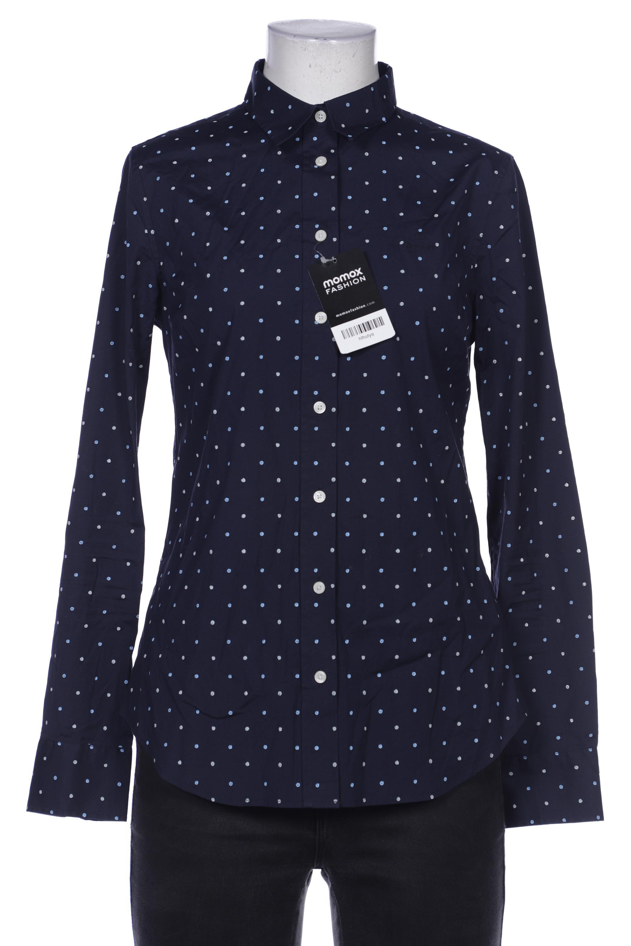 

Gant Damen Bluse, marineblau, Gr. 36