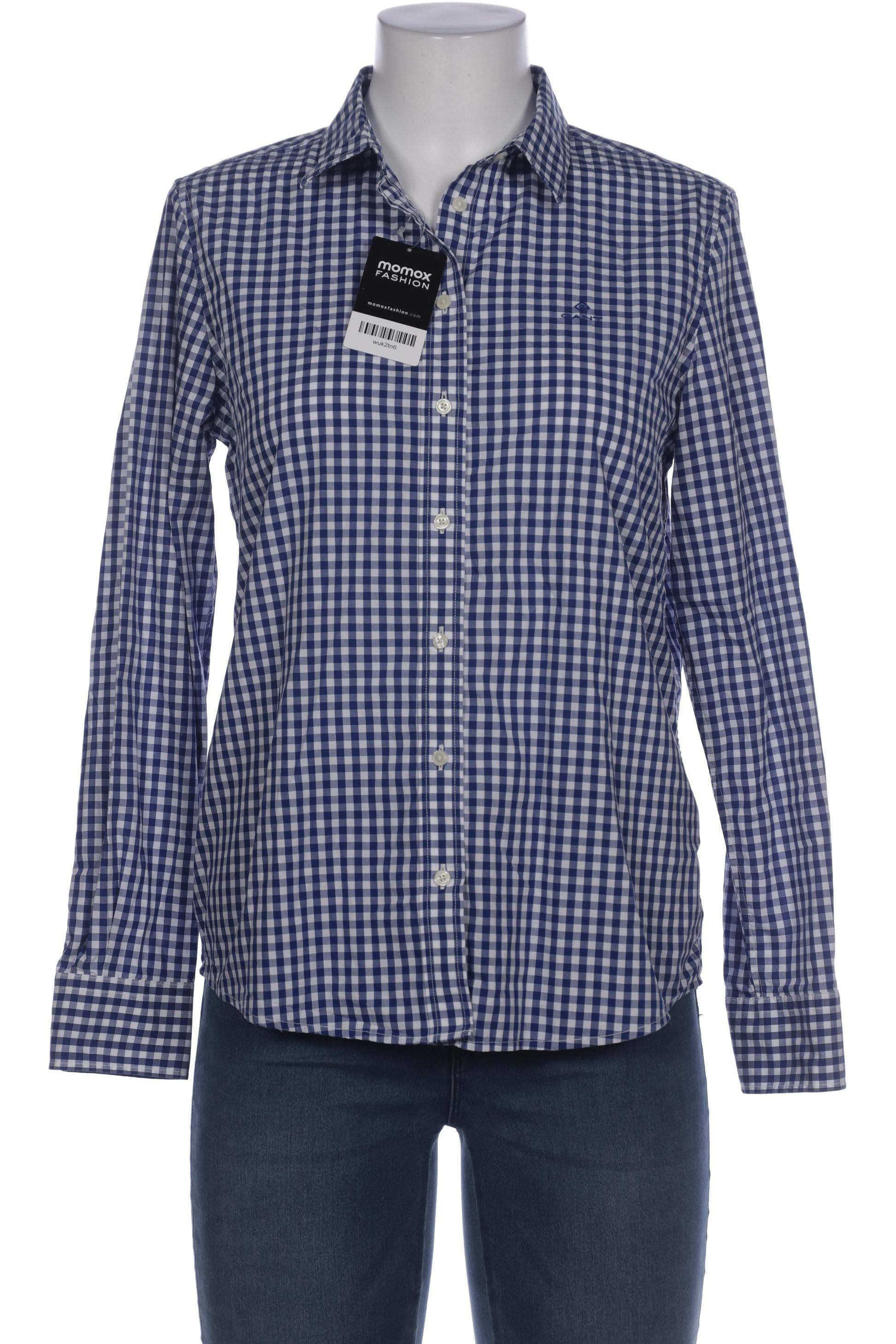 

Gant Damen Bluse, blau, Gr. 38