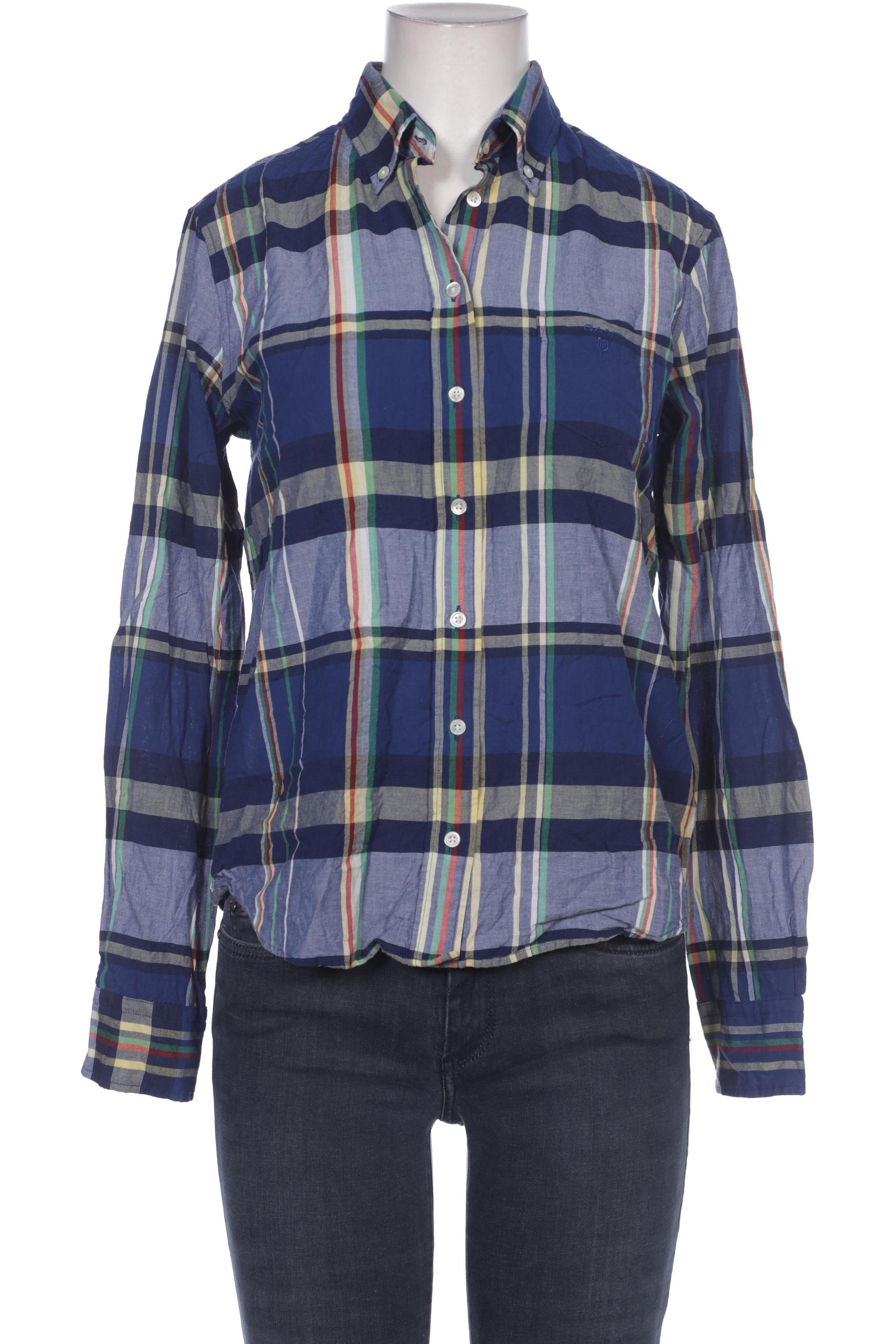 

Gant Damen Bluse, blau, Gr. 38