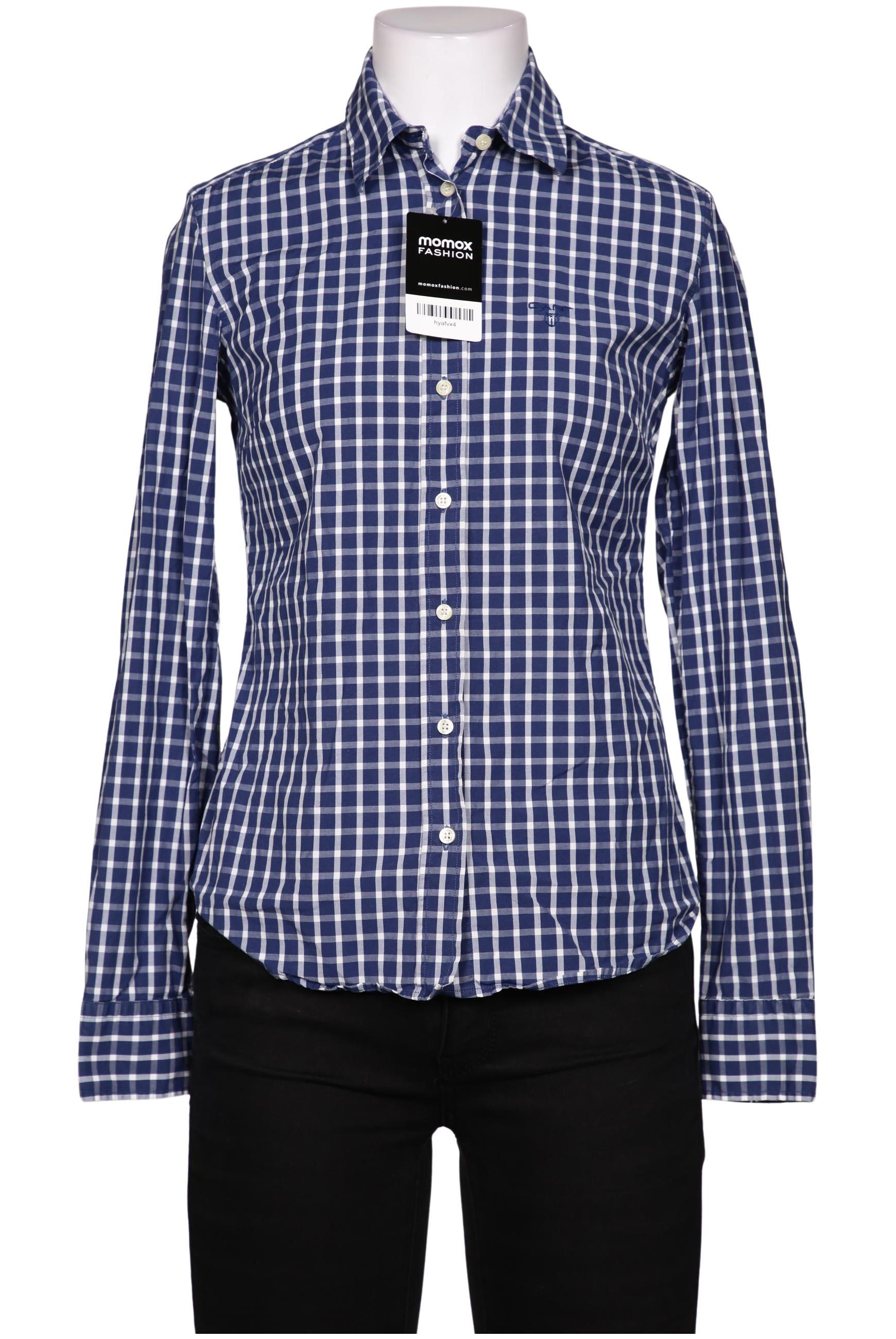 

Gant Damen Bluse, marineblau, Gr. 34
