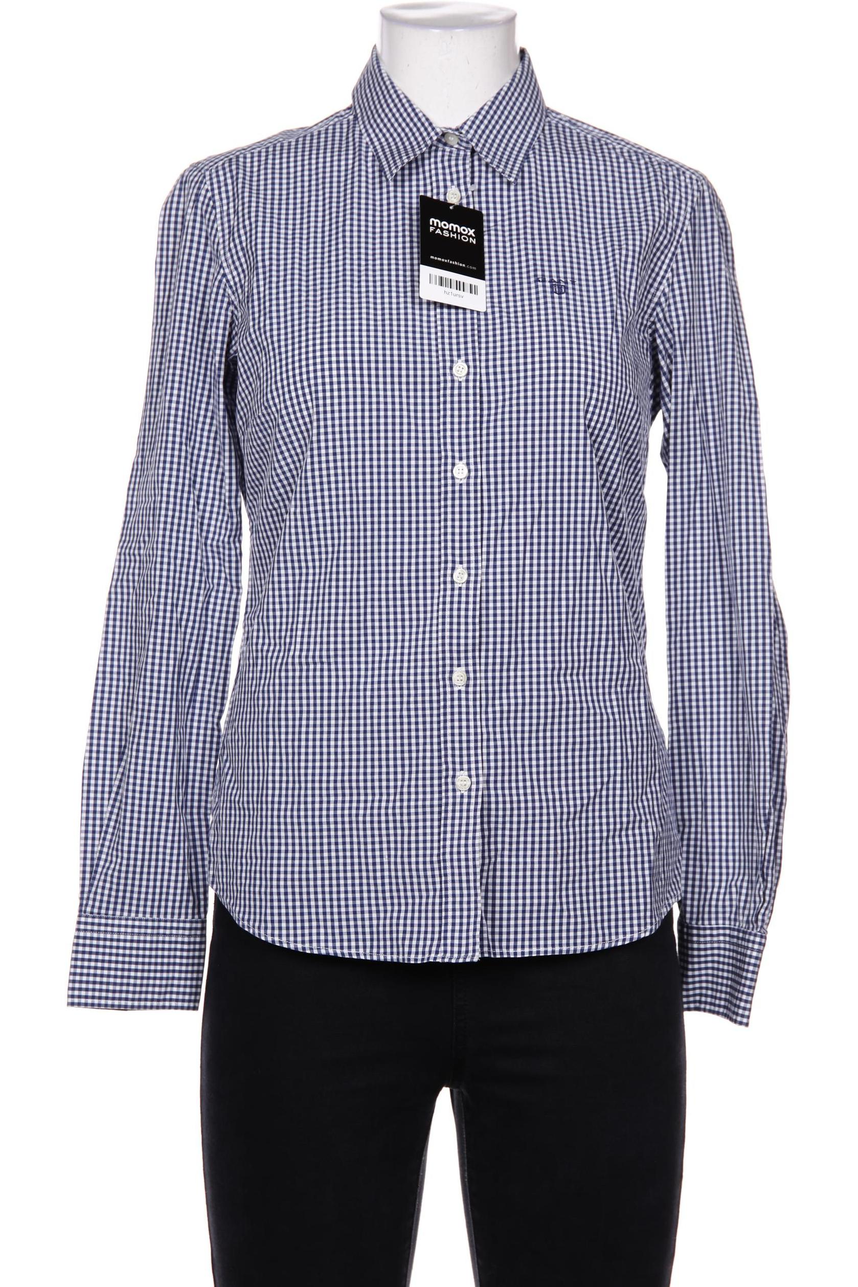 

Gant Damen Bluse, blau, Gr. 40