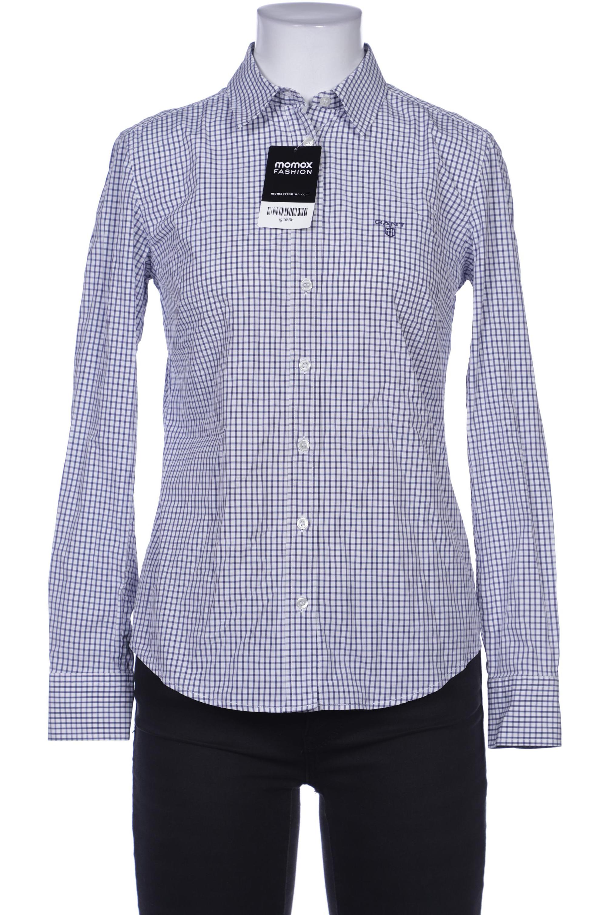 

Gant Damen Bluse, blau, Gr. 36