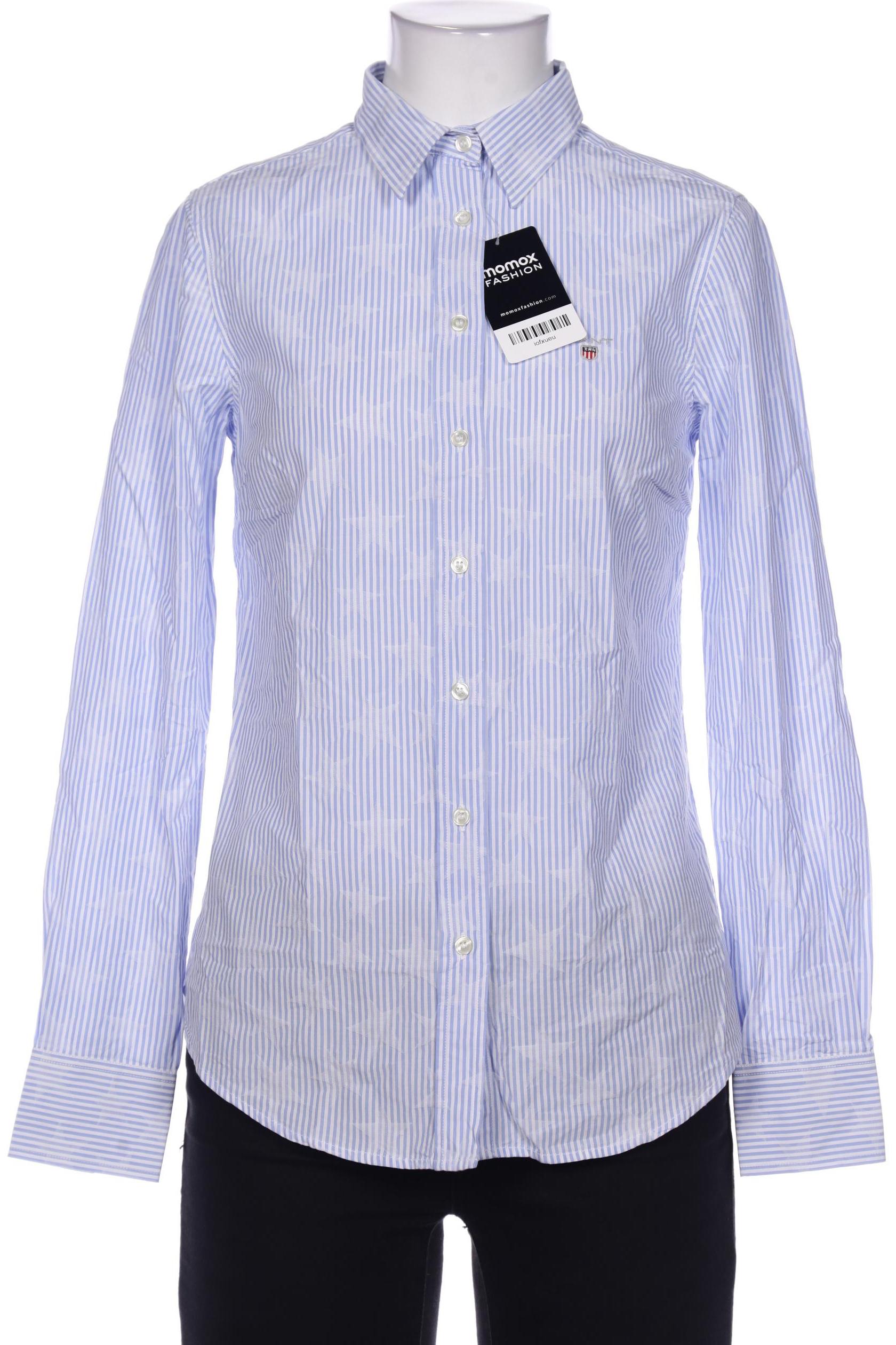 

Gant Damen Bluse, blau, Gr. 34