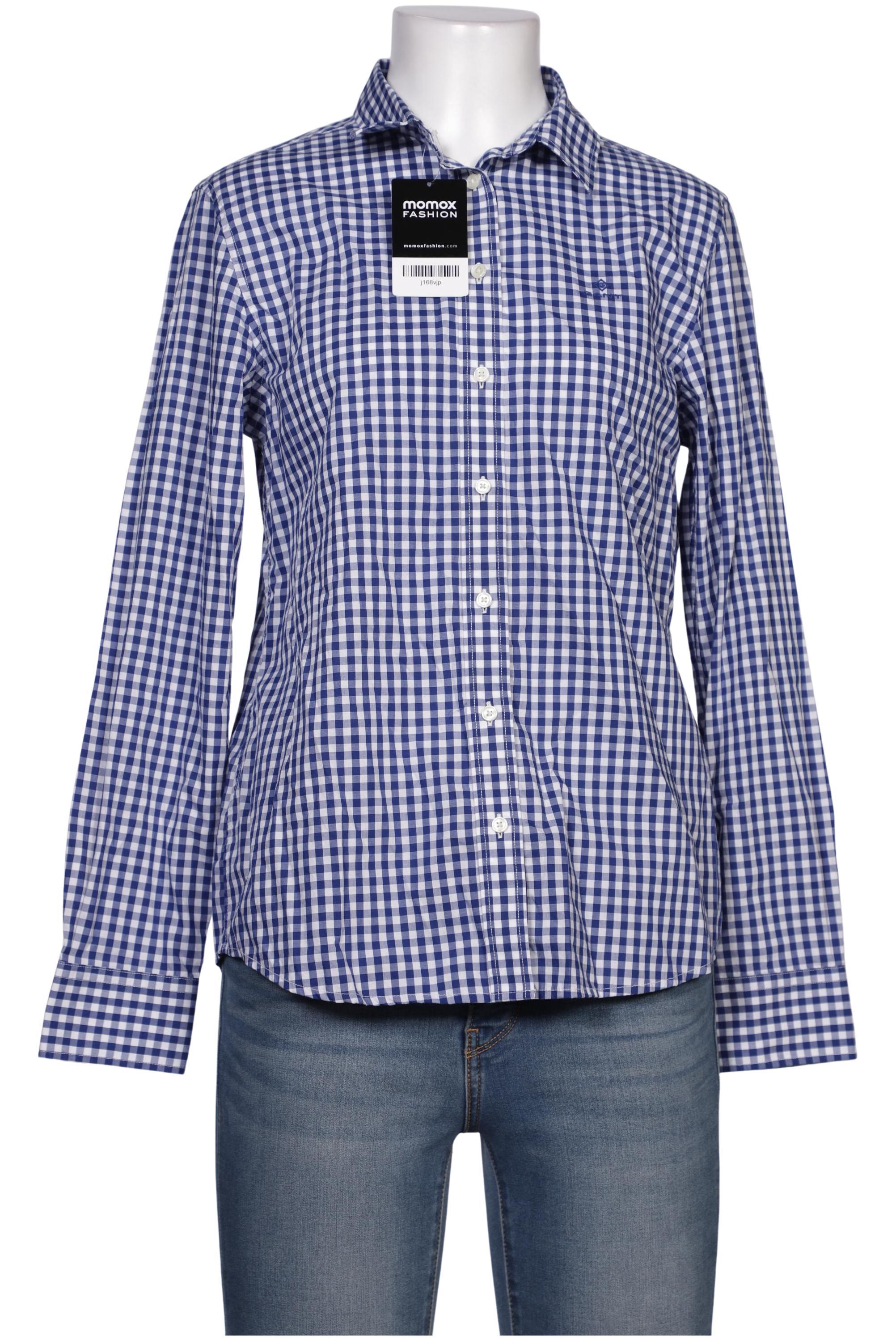 

Gant Damen Bluse, blau, Gr. 36
