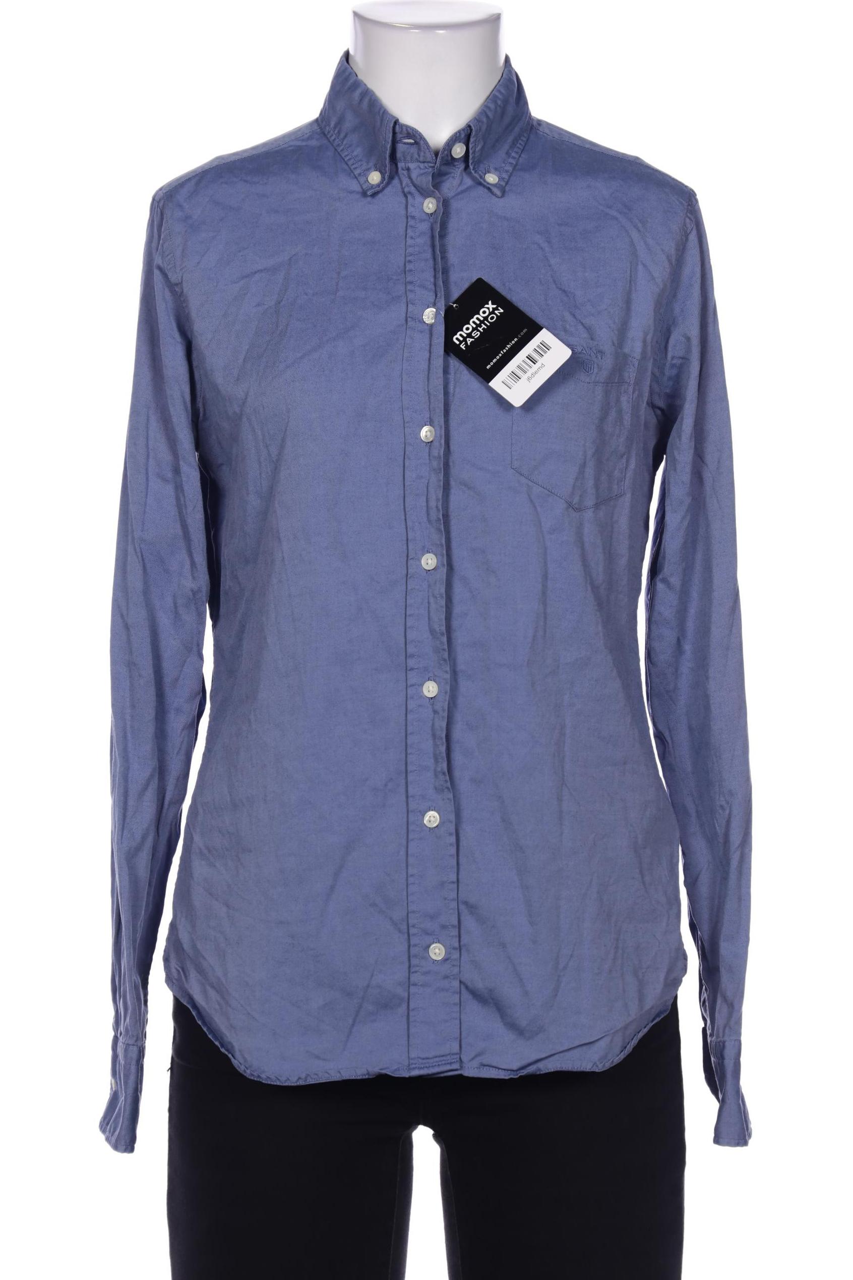

Gant Damen Bluse, blau, Gr. 36