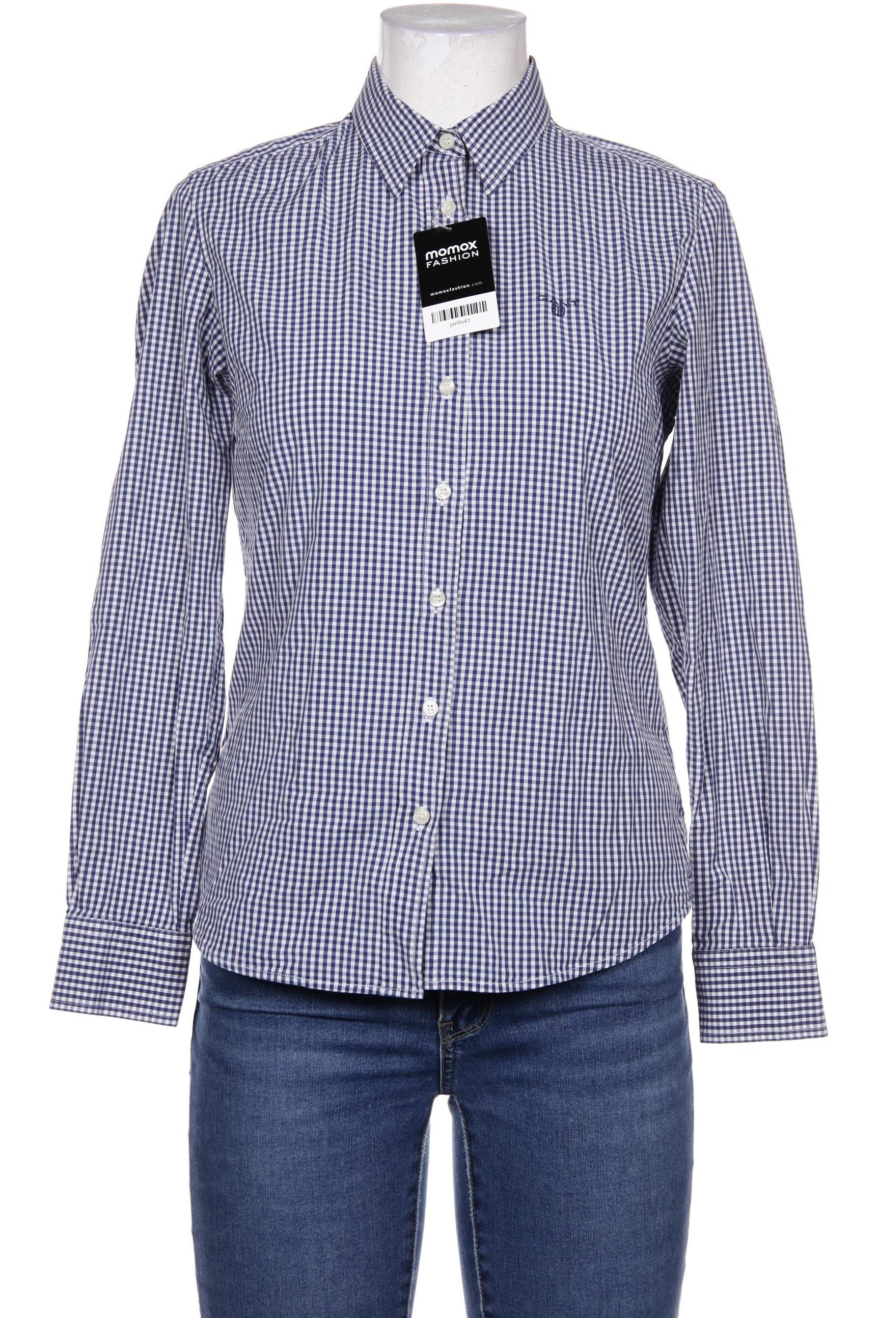 

Gant Damen Bluse, blau, Gr. 40