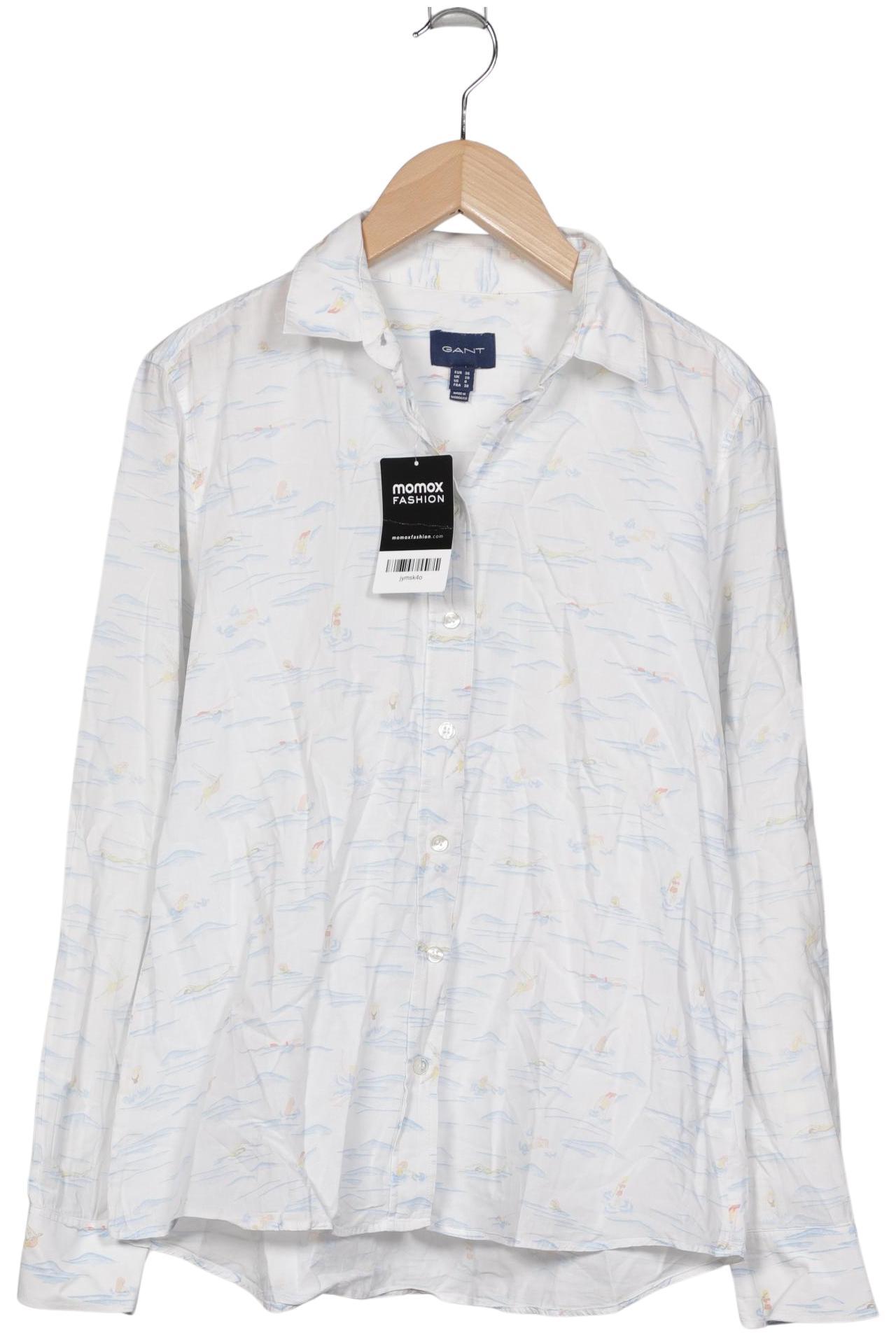 

Gant Damen Bluse, weiß, Gr. 36