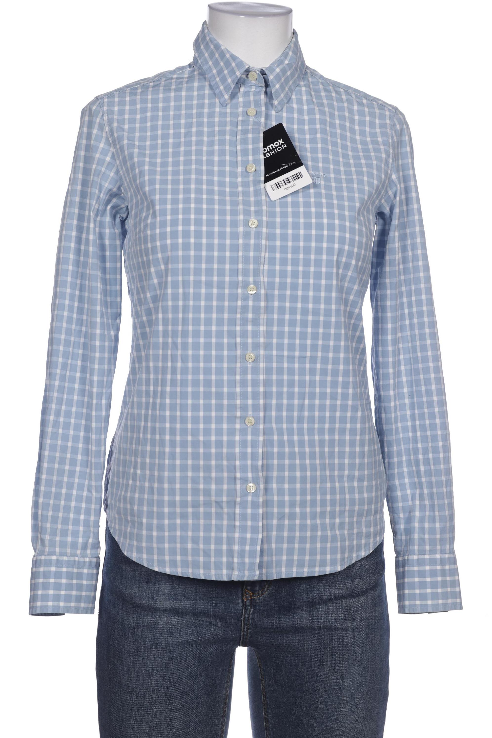 

Gant Damen Bluse, blau, Gr. 38