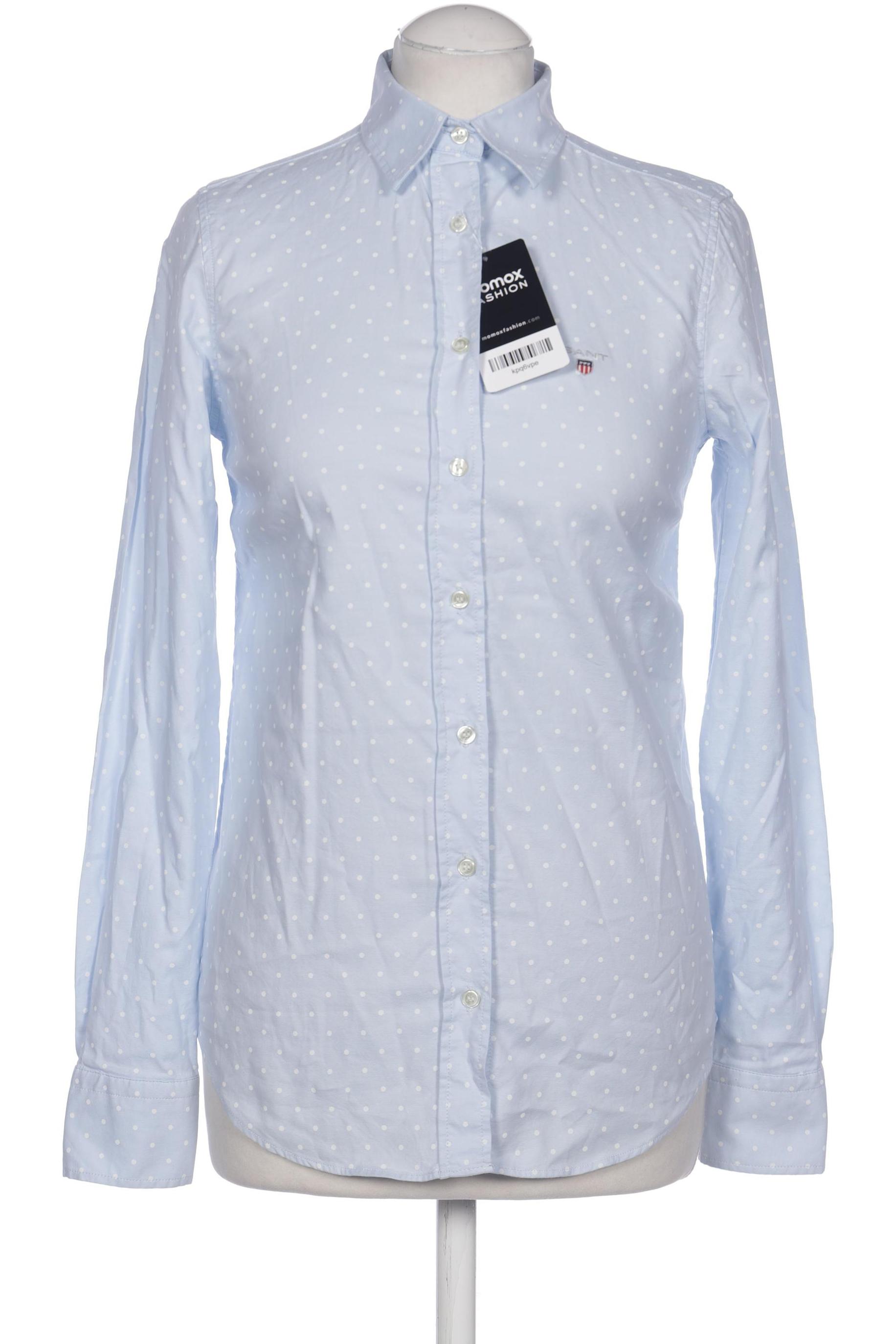 

Gant Damen Bluse, hellblau, Gr. 34