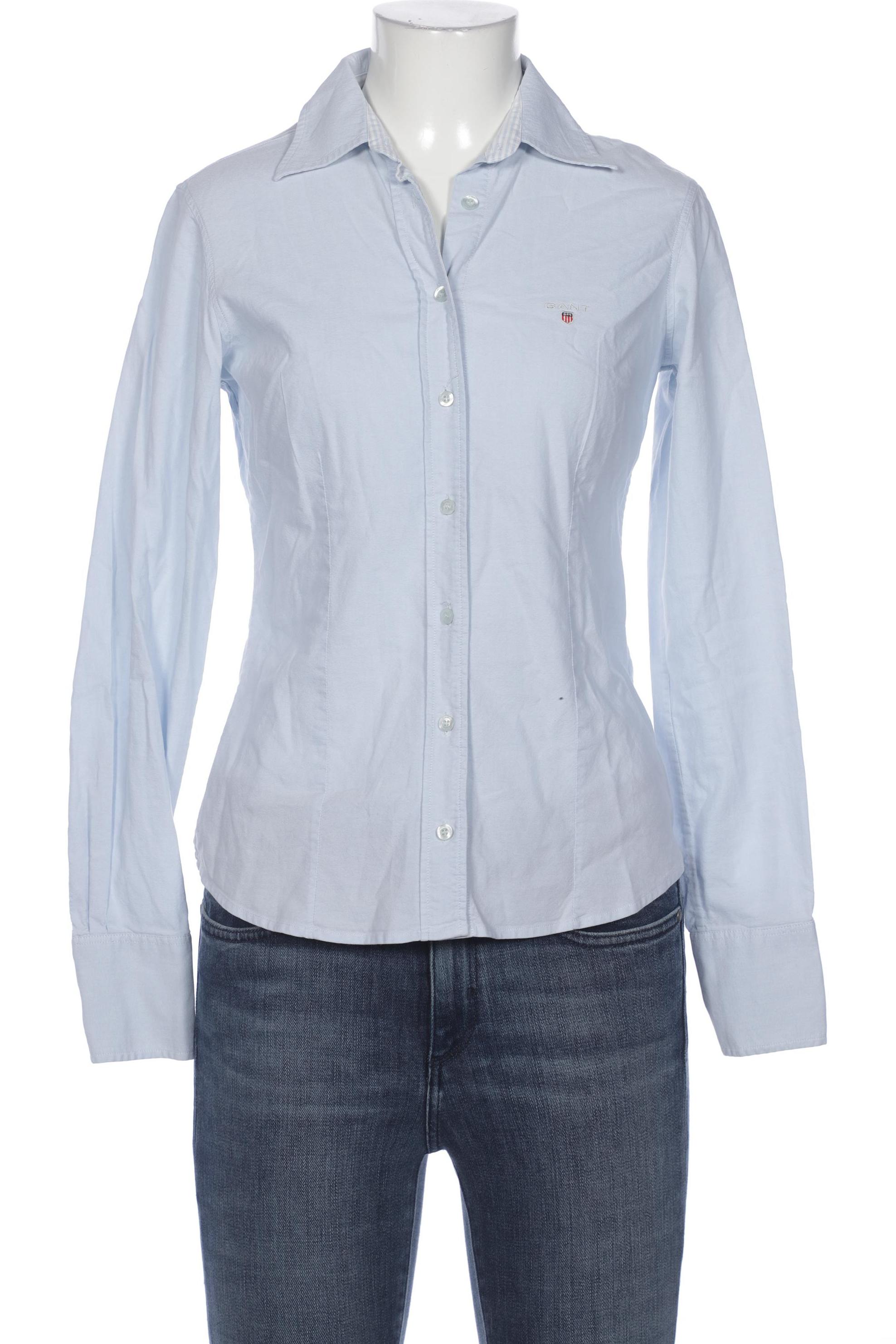 

Gant Damen Bluse, hellblau, Gr. 34