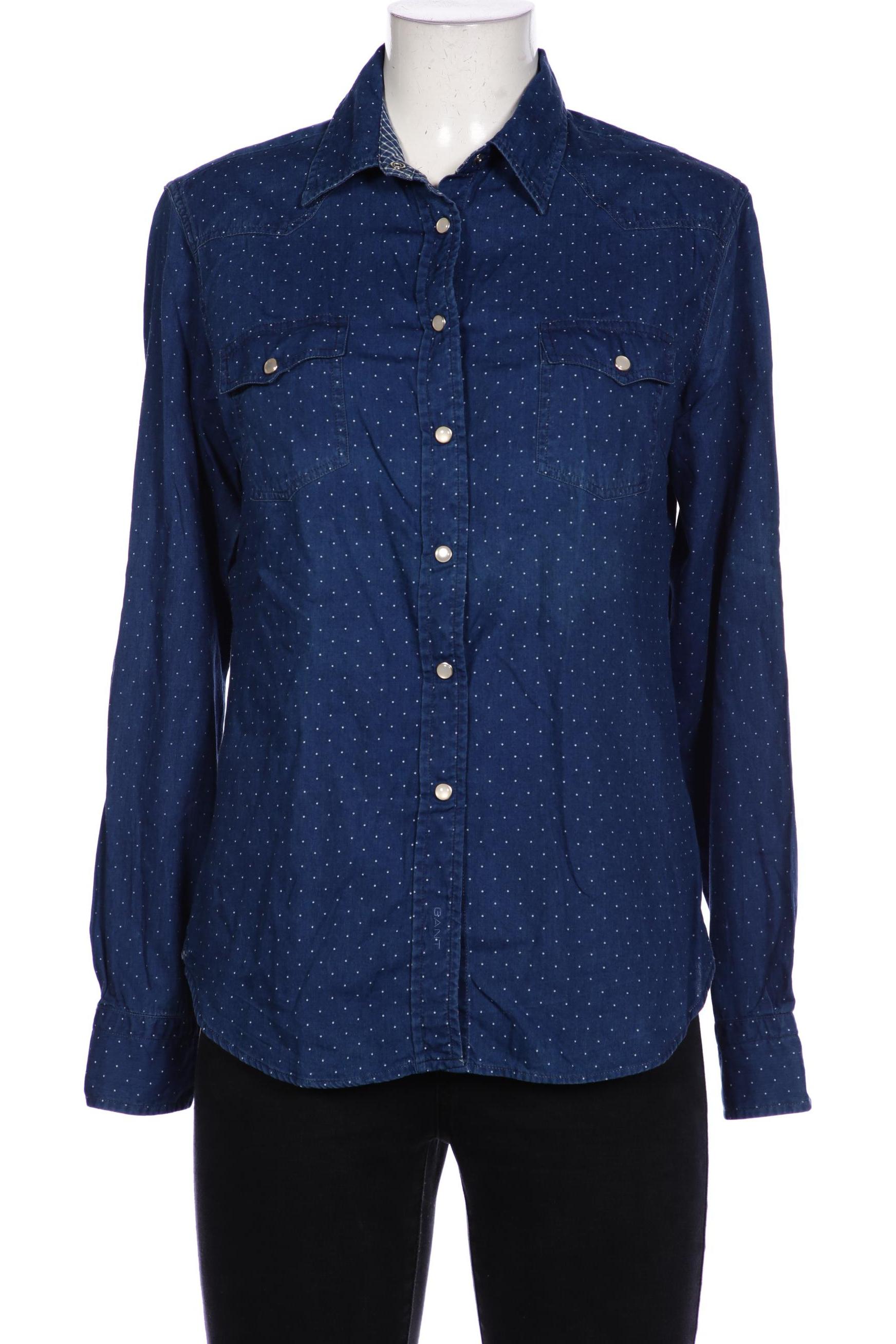 

Gant Damen Bluse, marineblau, Gr. 42