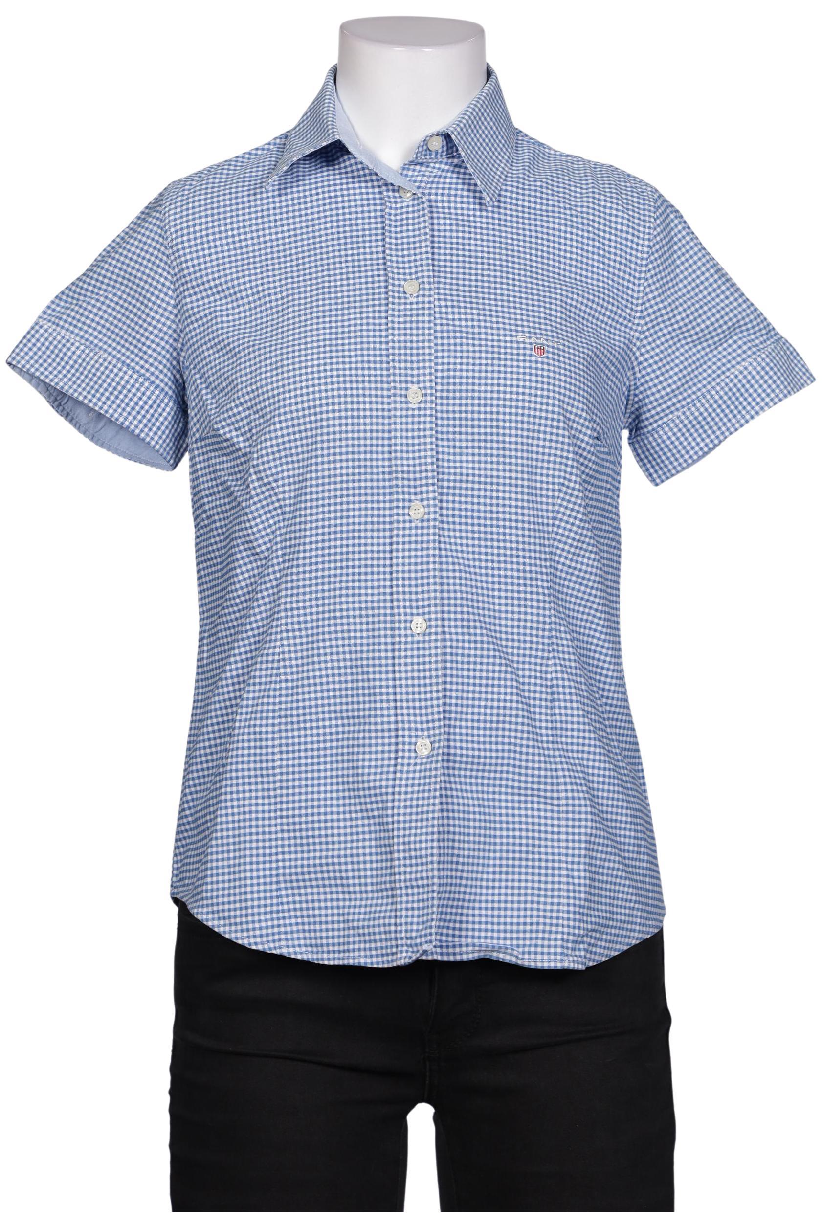 

Gant Damen Bluse, blau, Gr. 36